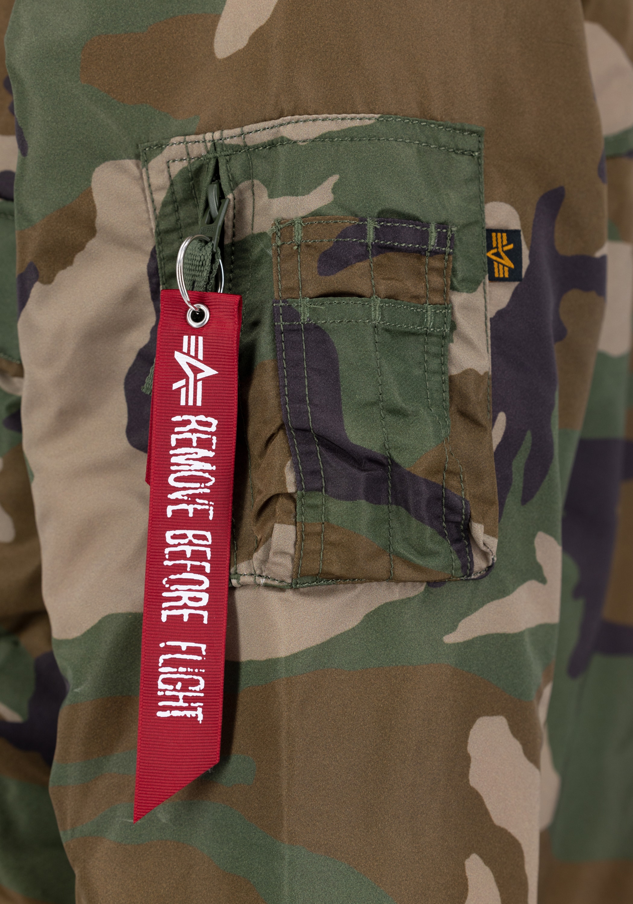 Alpha Industries Anorak »ALPHA INDUSTRIES Men - Outdoor Jackets HPO Anorak Camo«