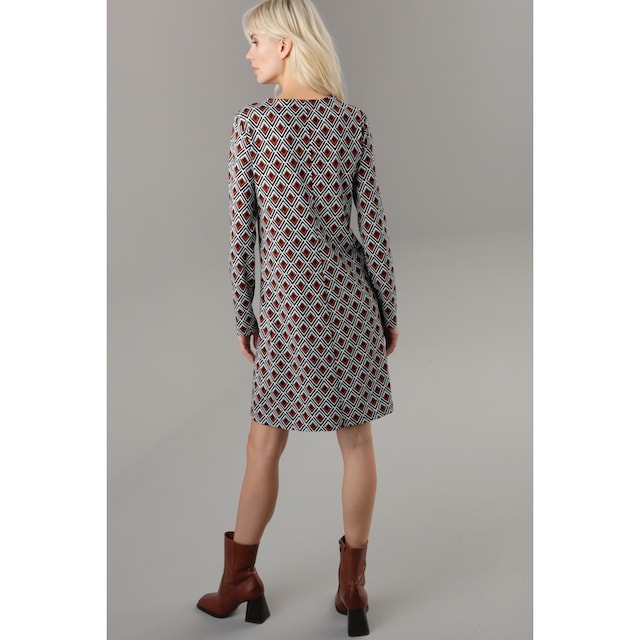 Aniston SELECTED Jerseykleid, in leichter A-Linien-Form - NEUE KOLLEKTION  kaufen | BAUR