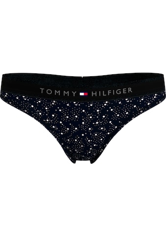 TOMMY HILFIGER Underwear T-String »THONG PRINT« su madingas Log...