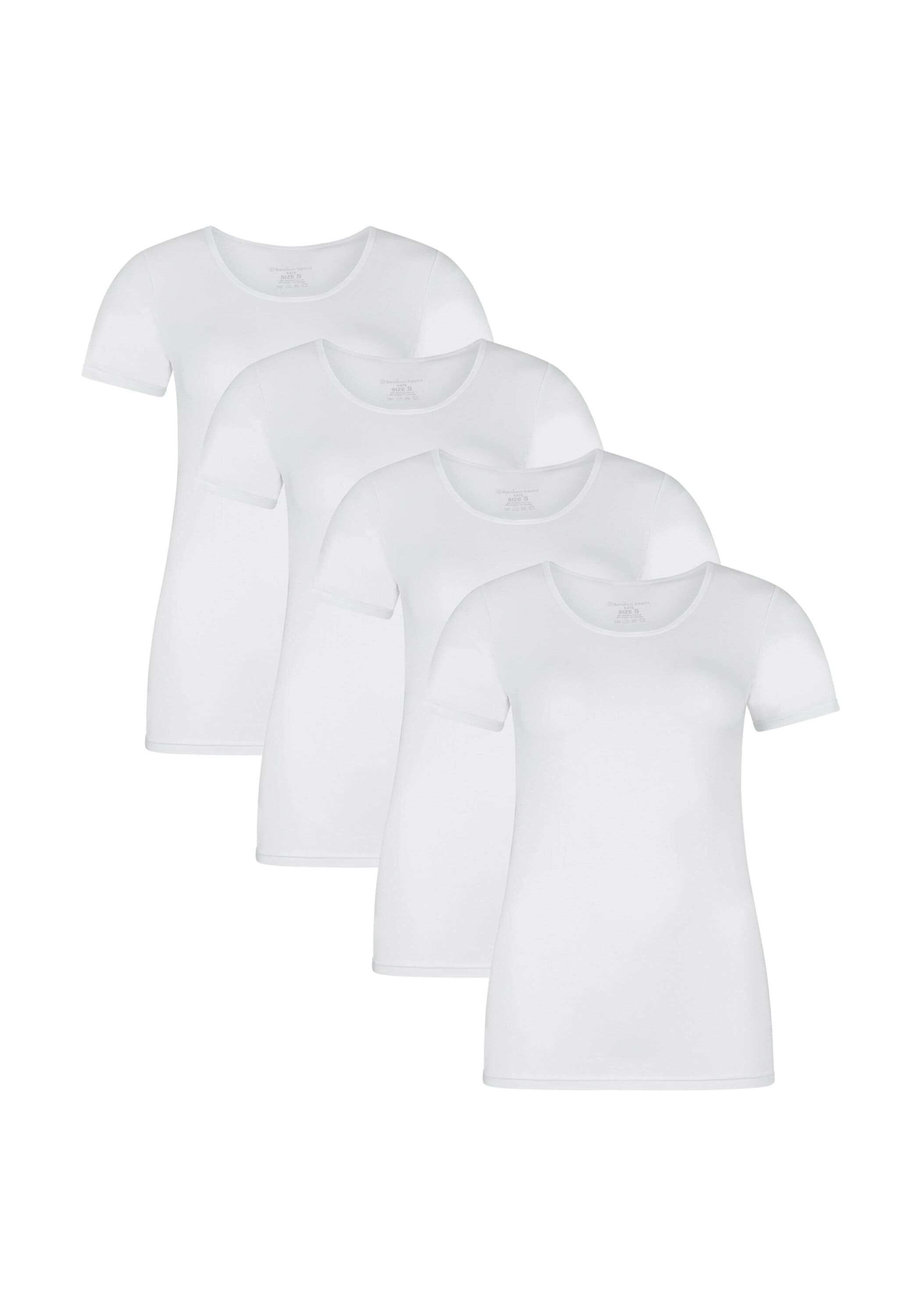 Bamboo basics Unterhemd "T-Shirt KATE 4er Pack"