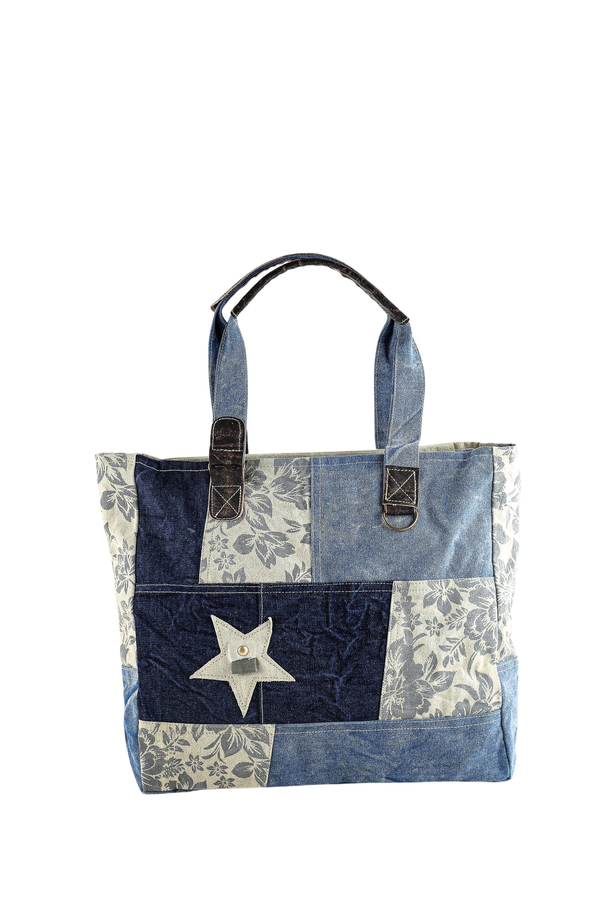 COLLEZIONE ALESSANDRO Schultertasche "Blume", aus Jeans Stoff mit Blumen un günstig online kaufen