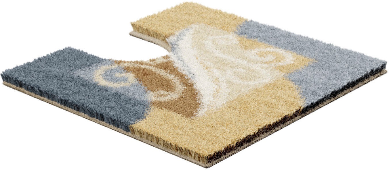 Grund Badematte "Greta" Höhe 20 mm rutschhemmend beschichtet schnell trockn günstig online kaufen