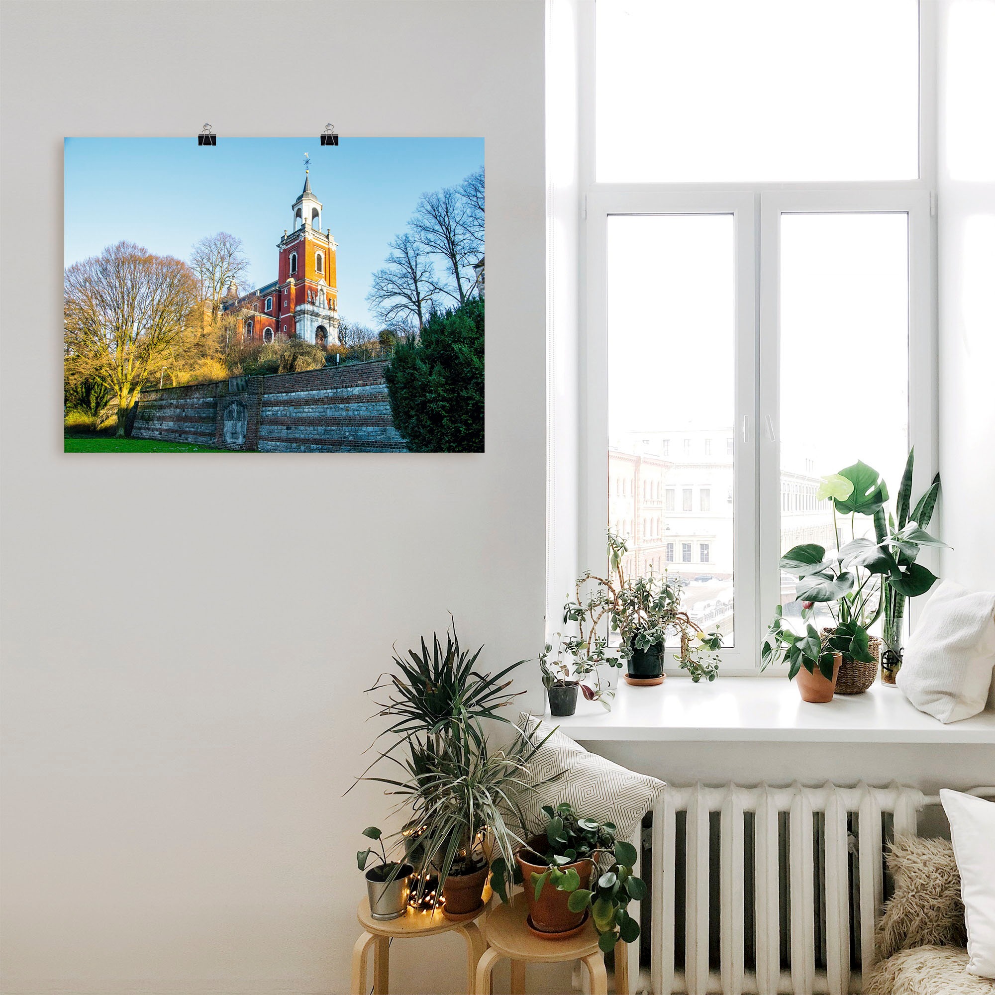 Artland Wandbild »St. Michael in Aachen-Burtscheid«, Deutschland, (1 St.), als Alubild, Leinwandbild, Wandaufkleber oder Poster in versch. Größen
