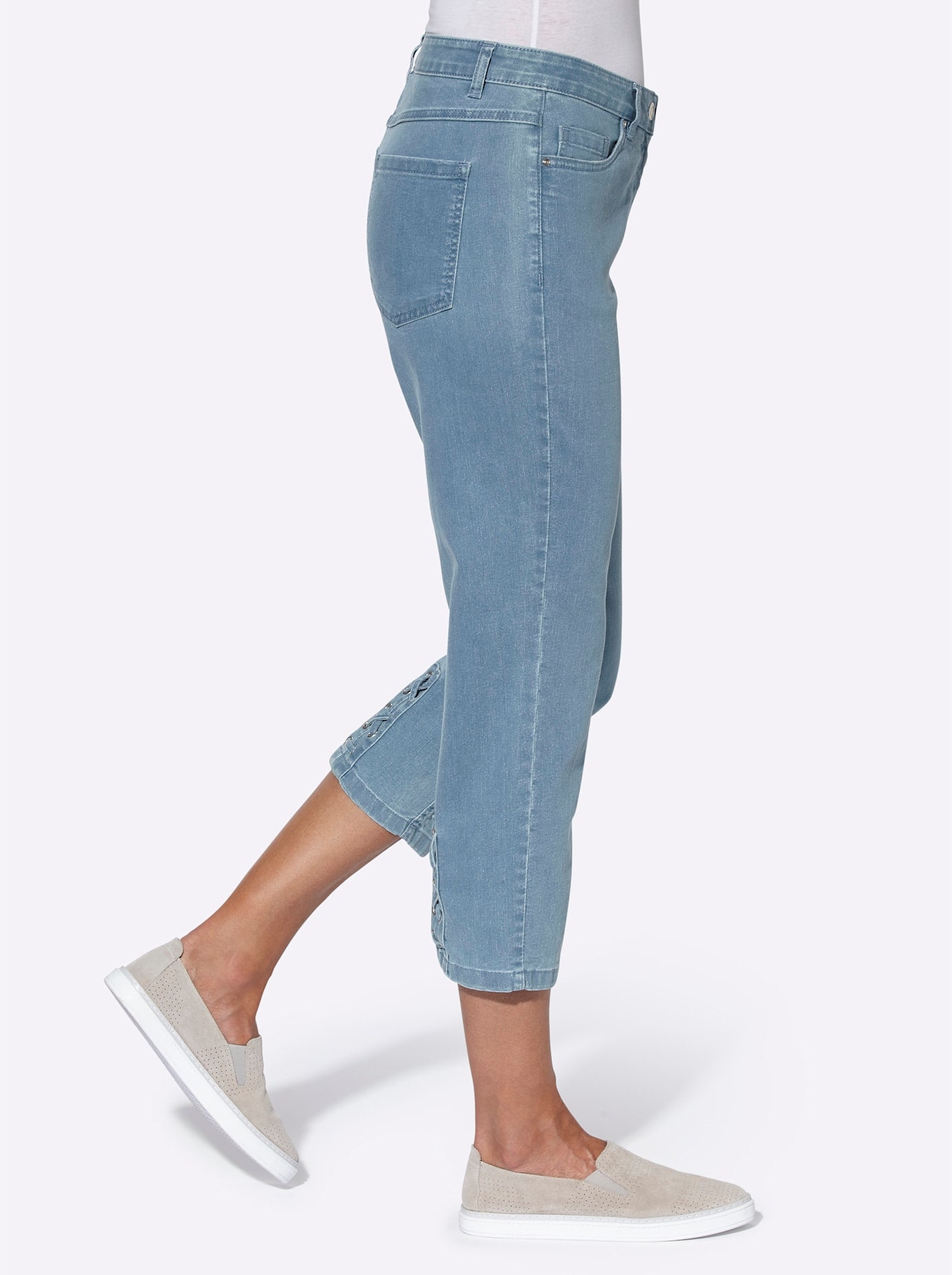 Casual Looks 3/4-Jeans, (1 tlg.)
