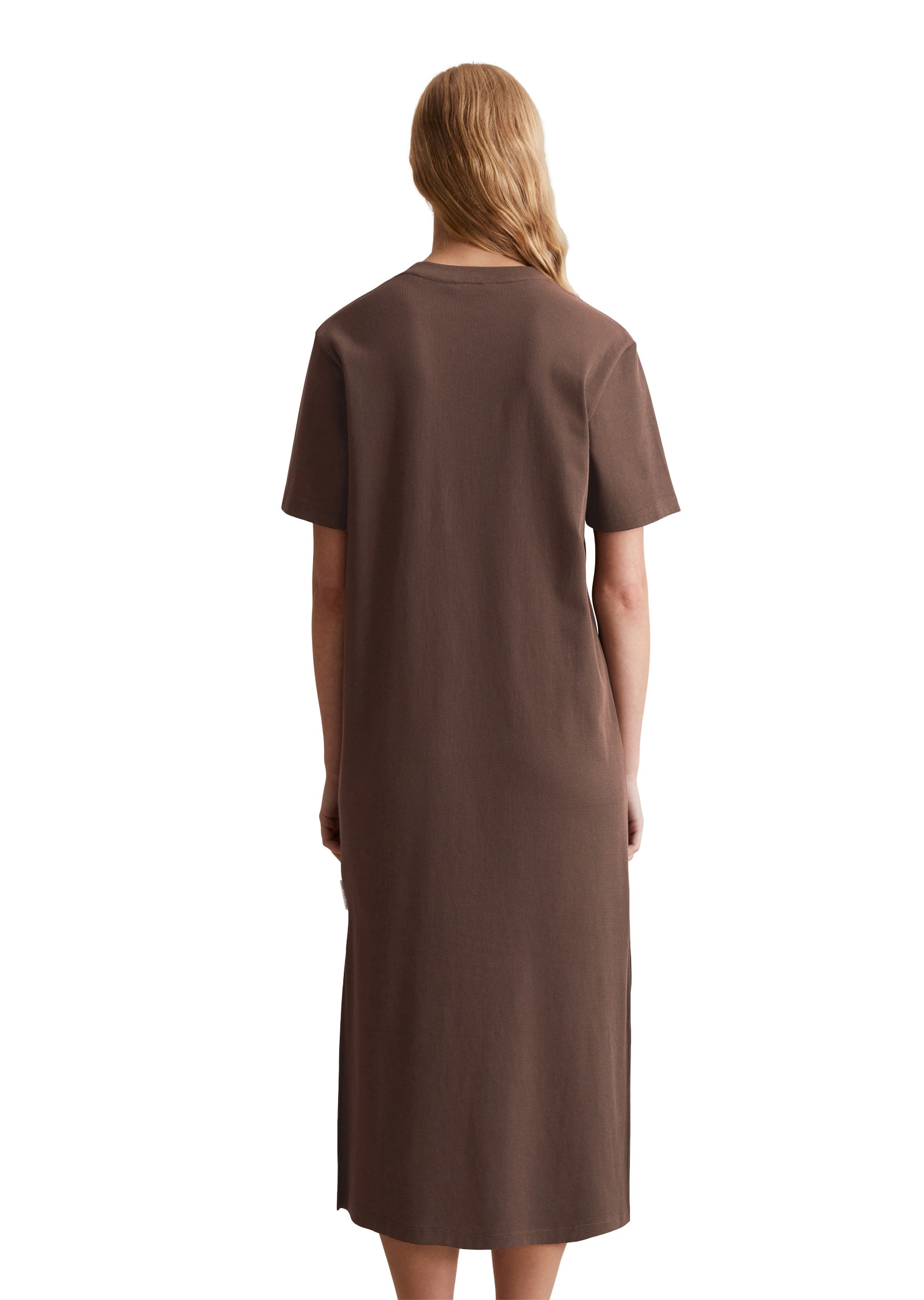 Marc O'Polo DENIM Jerseykleid »aus gerippter Bio-Baumwolle«