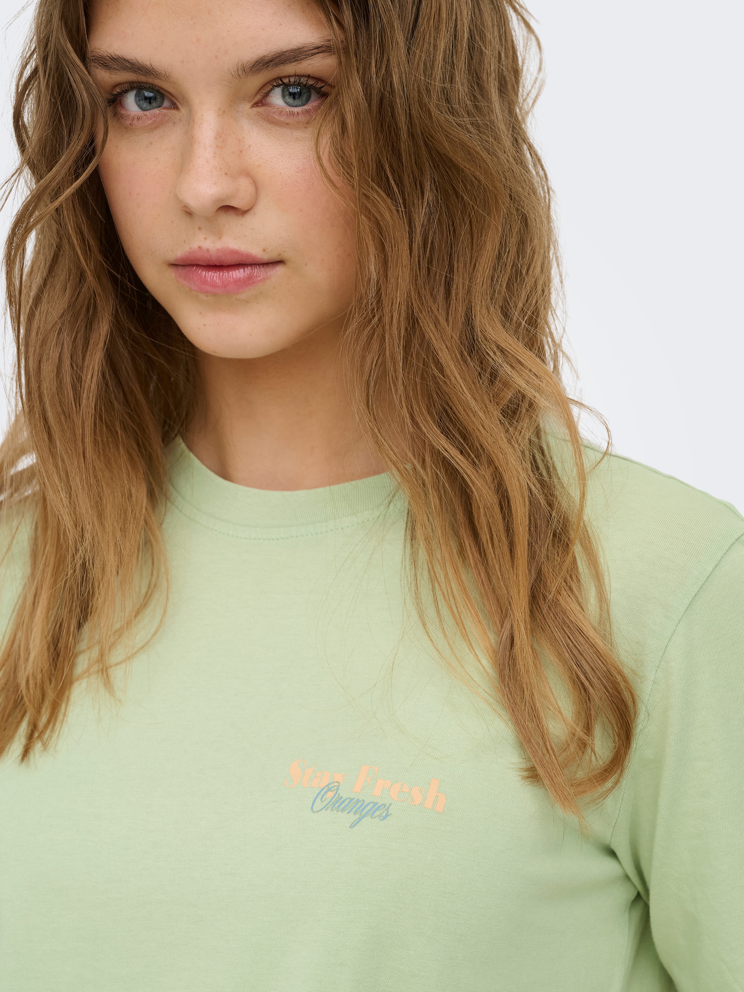 ONLY Kurzarmshirt »ONLLUCY MONJA SS TOP JRS NOOS«
