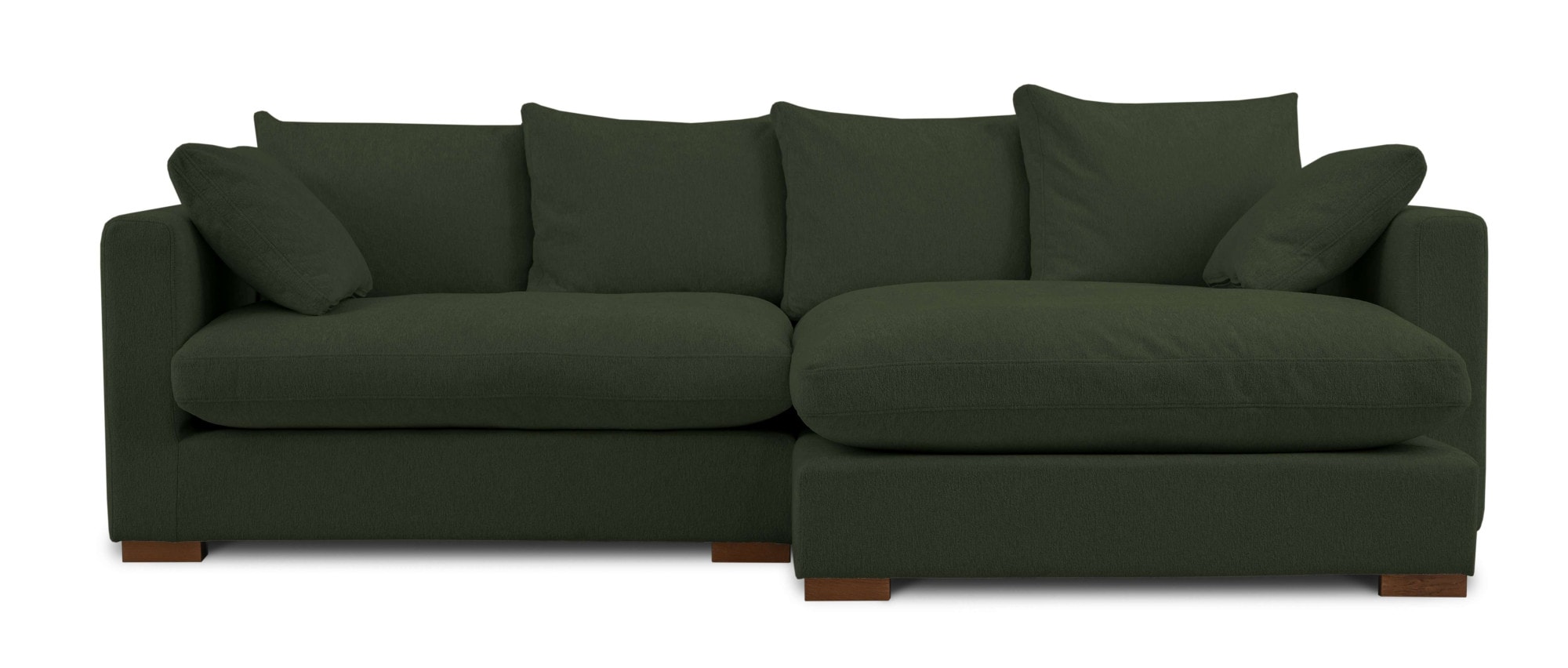 Home affaire Ecksofa »Coray«, Breite 266 cm, extra weich und kuschelig, mit Federn und Daunen