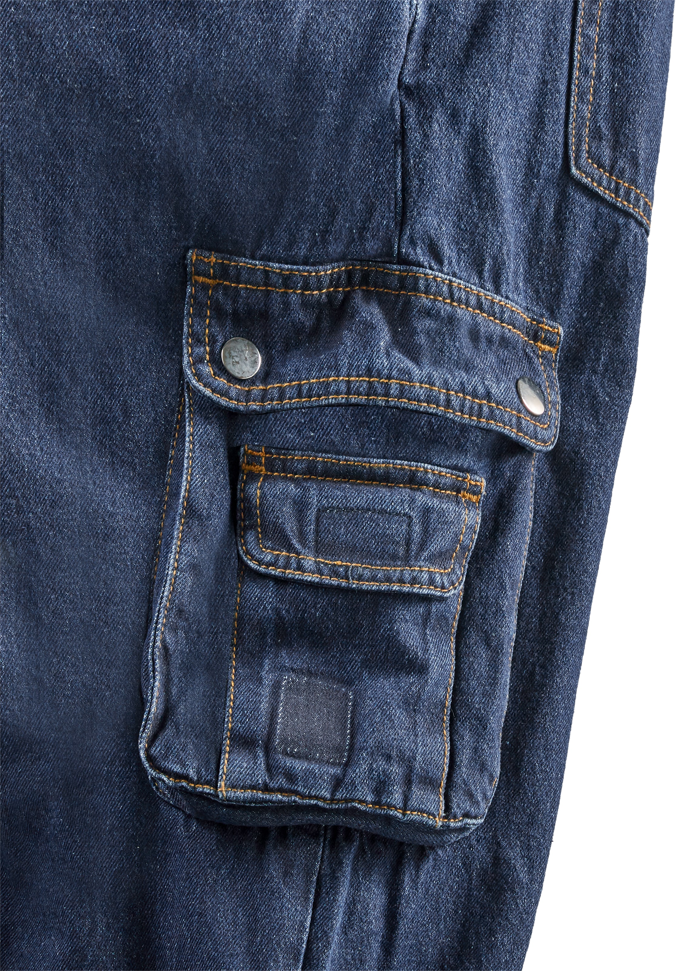 Northern Country strapazierfähig Rechnung BAUR comfort (2 100% auf Latzhose langlebig), | Baumwolle, und 11 Latzhosen dehnbarem Bund, tlg., mit »Worker Taschen, 2er-Pack, fit aus praktischen Jeans«