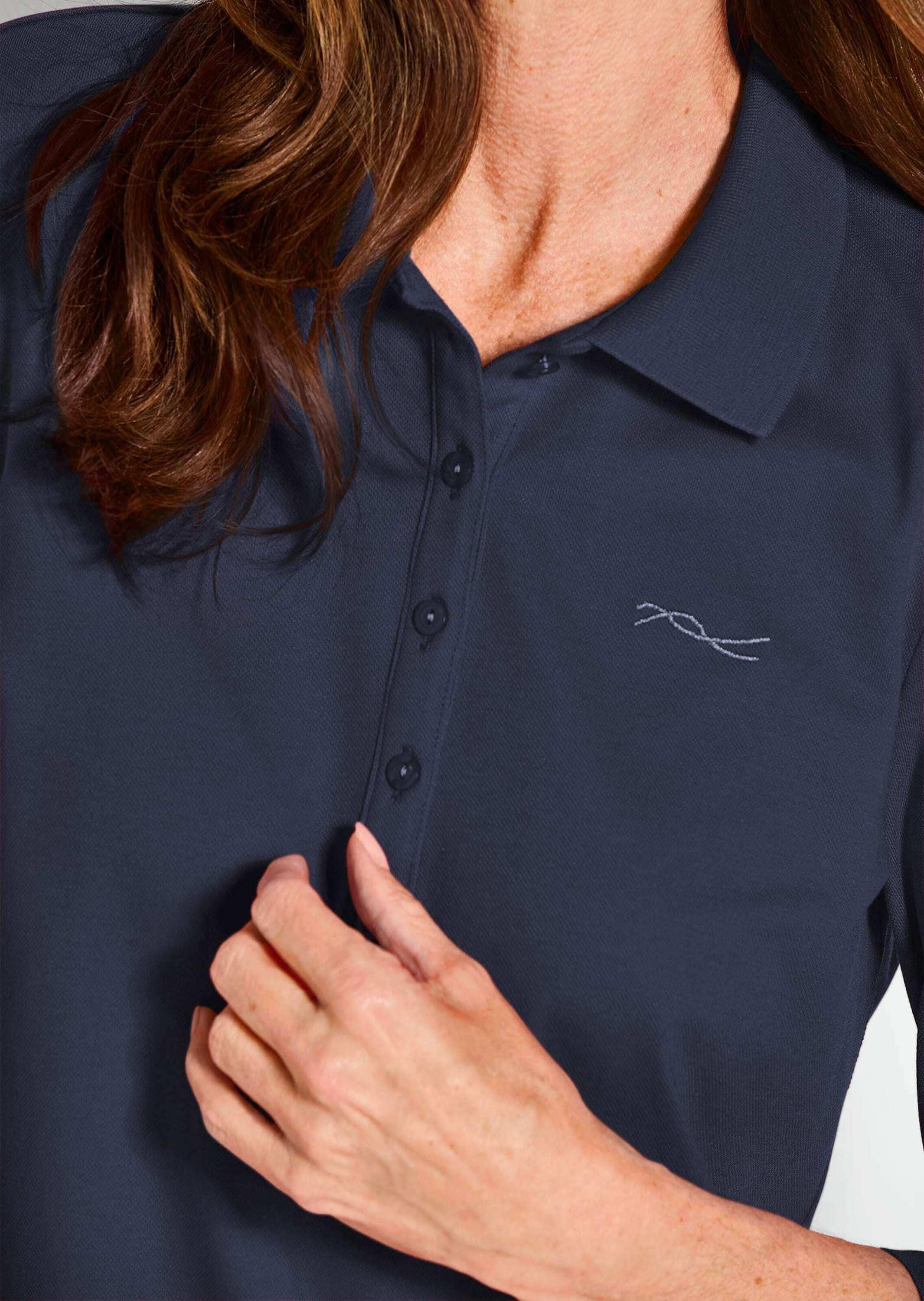 GOLDNER Poloshirt »Poloshirt Poloshirt in hochwertiger Pikee-Qualität«