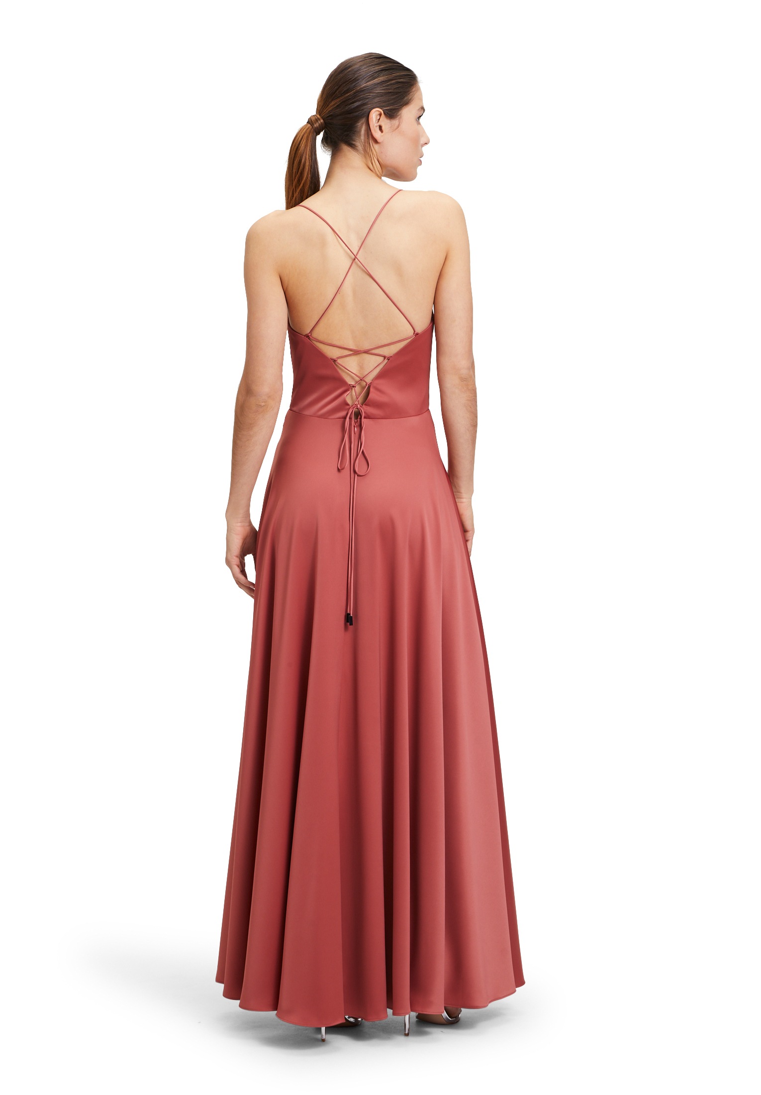 Vera Mont Abendkleid »Vera Mont Abendkleid mit Wasserfallausschnitt«, Material