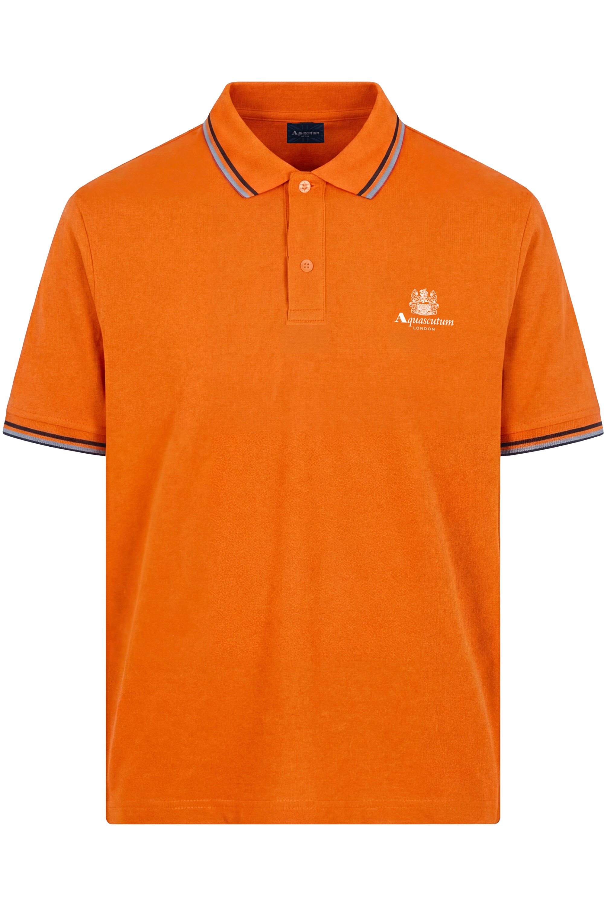 Aquascutum Active "ACTIVE COTTON POLO Herren" Poloshirt Herren, leichtes Kurzarmshirt, Polohemd, Outdoor, Sale