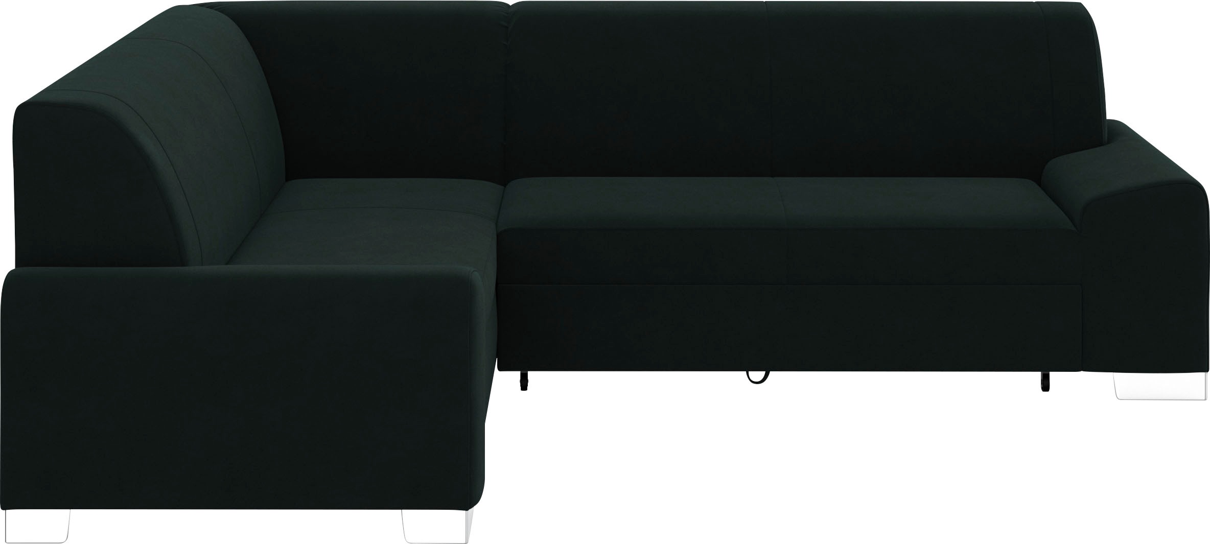 DOMO collection Ecksofa "Anzio in kubischer Formensprache, flache Armlehnen günstig online kaufen