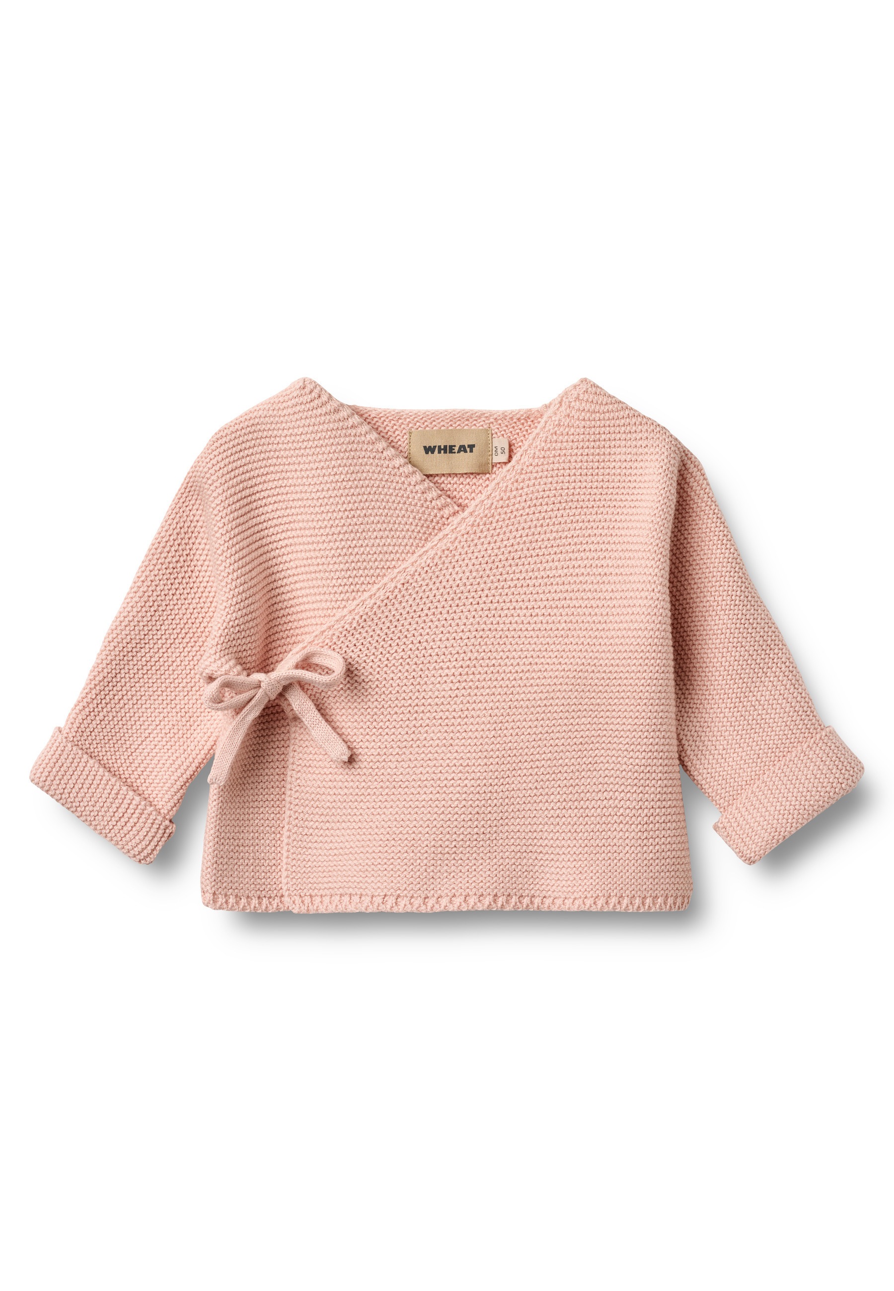 WHEAT Cardigan "WHEAT Knit Wraparound L/S Siva" 1
