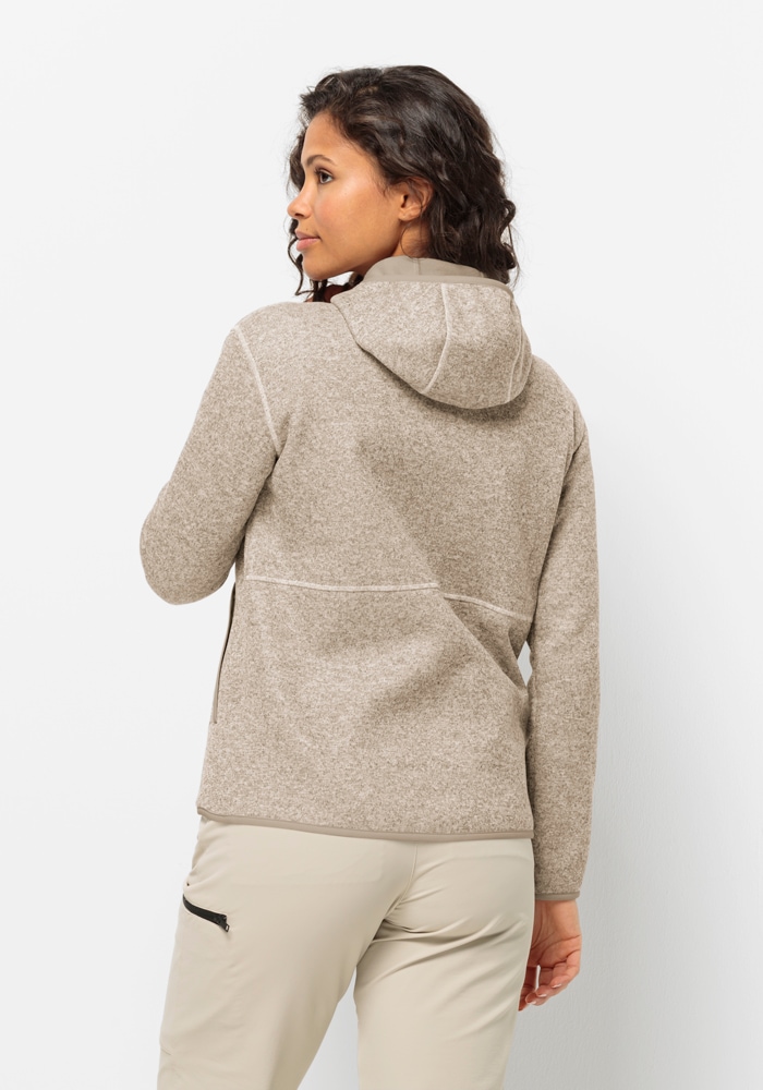 Jack Wolfskin Fleecejacke »TANNENSPUR JKT W«, mit Kapuze