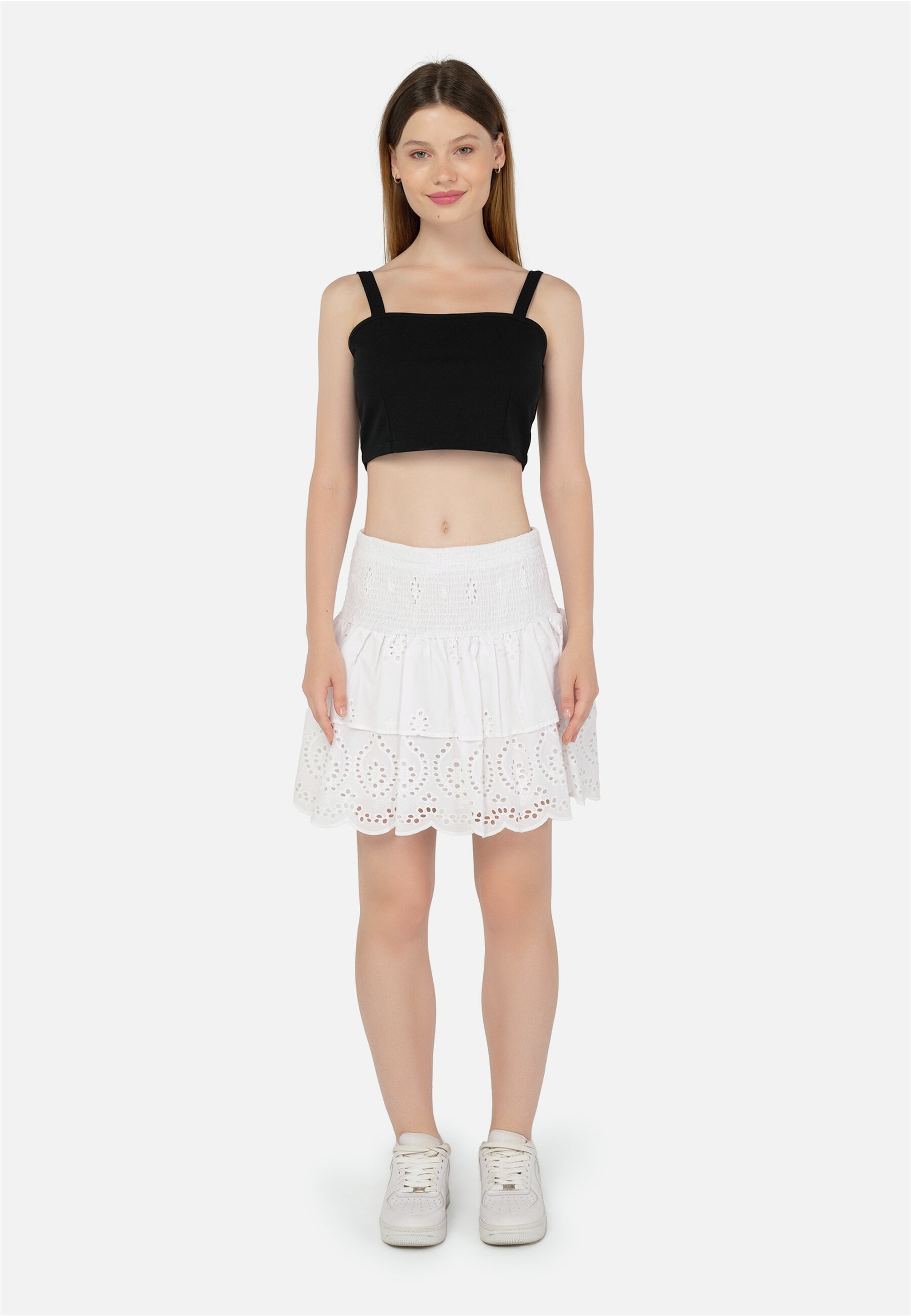 freshlions Sommerrock "Samantha" 1 Stk. im Stufen-Design günstig online kaufen