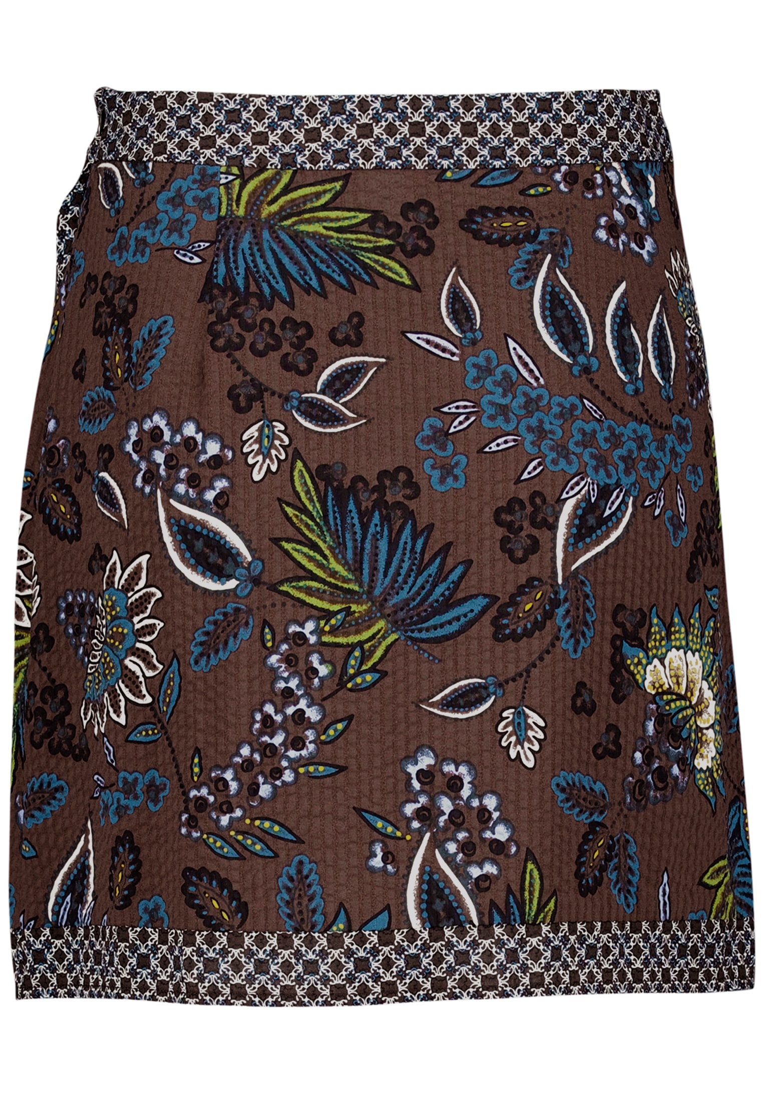 Zero Minirock »Damen mit Print.« Wickel-Design
