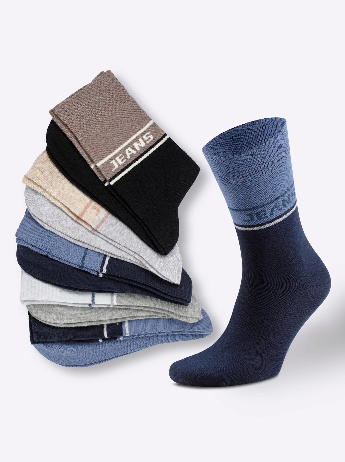 wäschepur Socken, (5 Paar)