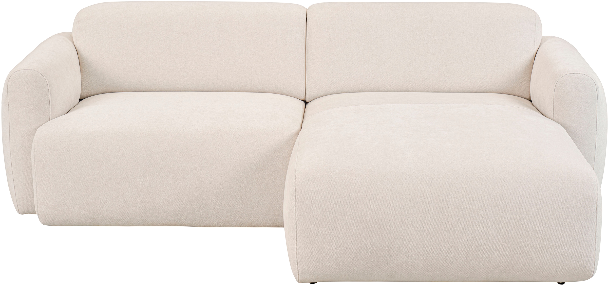 andas Ecksofa »Myrland«, Breite 232 cm, Chenille, Easy Clean Stoff, mit Kaltschaum