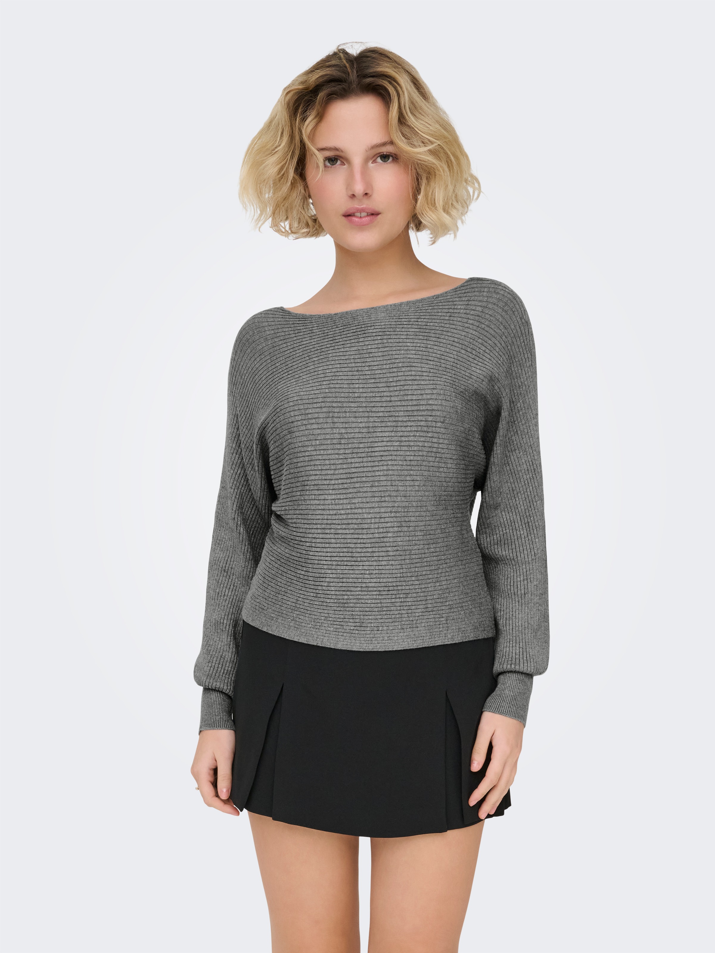 ONLY Strickpullover "ONLADALINE L/S SHORT PULLO KNT NOOS" Viskosemischung, günstig online kaufen