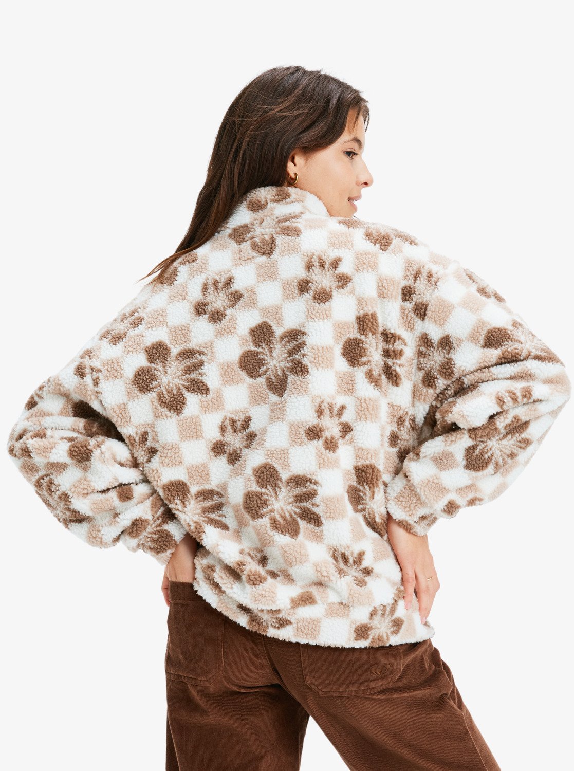 Thumbnail - Roxy Strickfleece-Pullover "JIVE TALKING BONDED" 1 Stk. tlg.