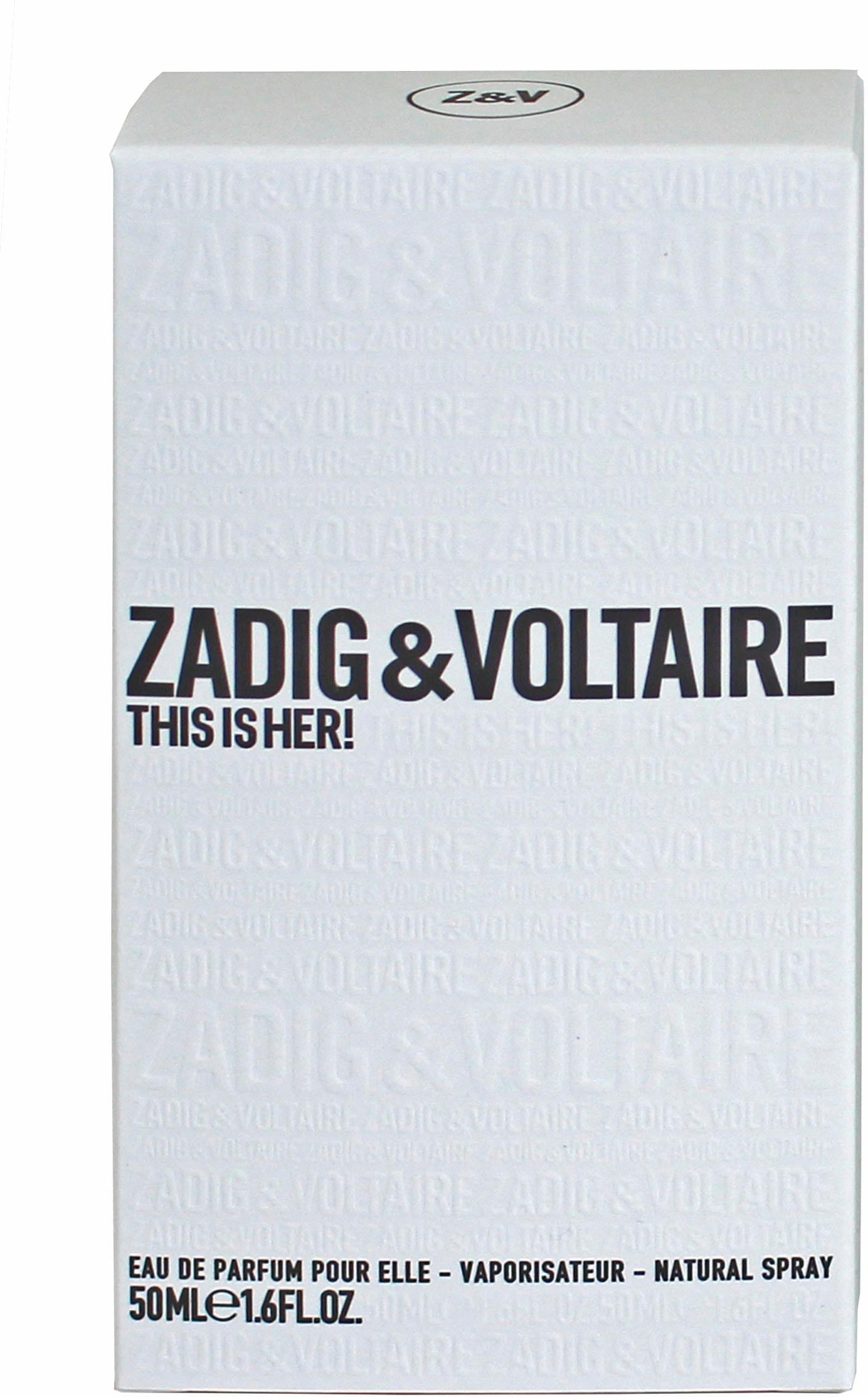 ZADIG & VOLTAIRE Eau de Parfum »This is Her!«