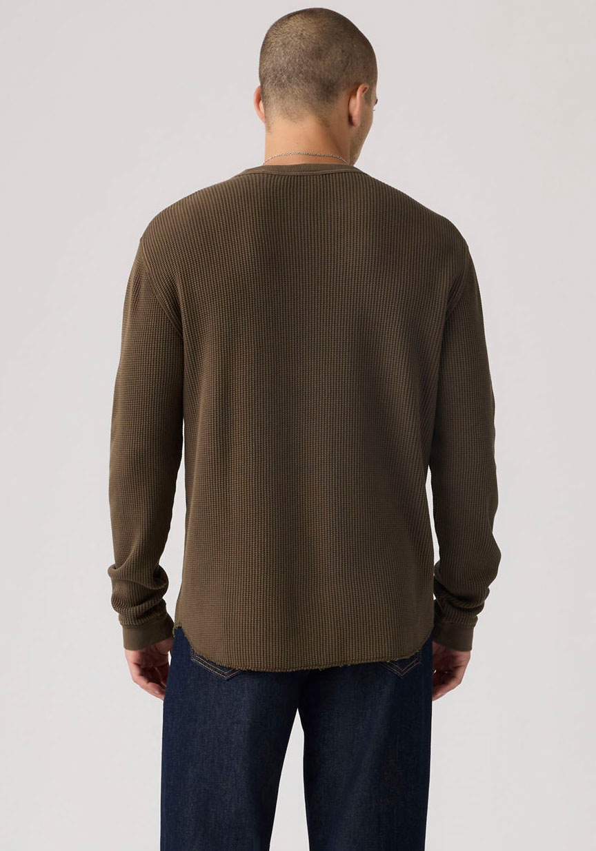 Thumbnail - Levis Langarmshirt Waffelstruktur