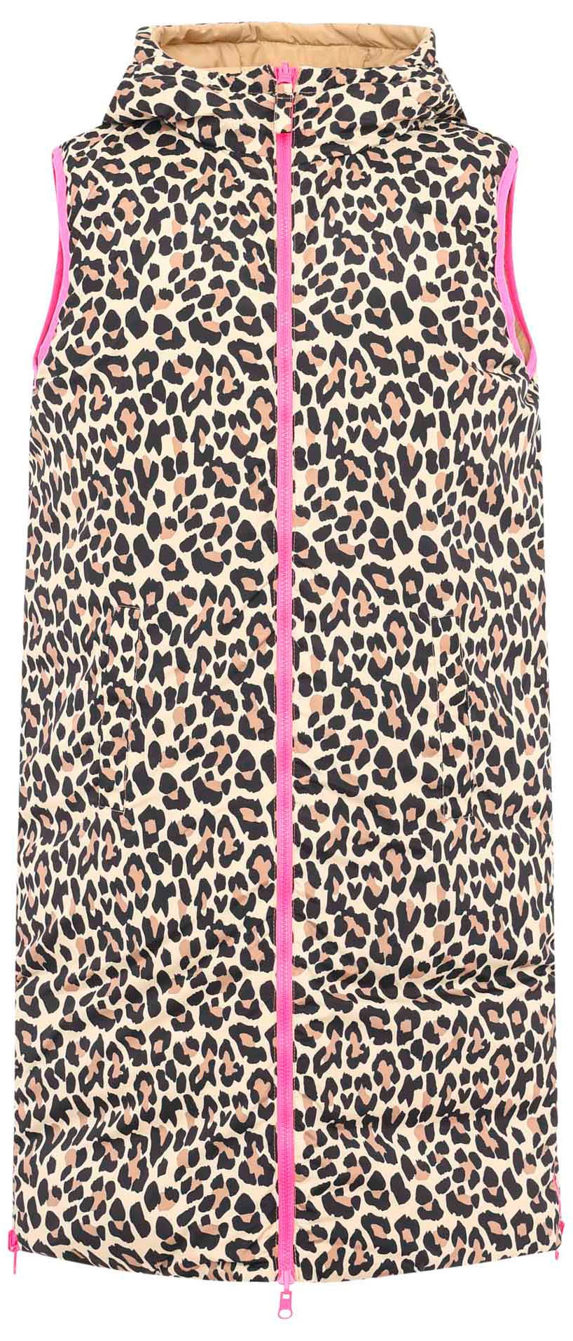 Zwillingsherz Wendeweste ""Leopard"", Leo Muster, beidseitig tragbar, modis günstig online kaufen