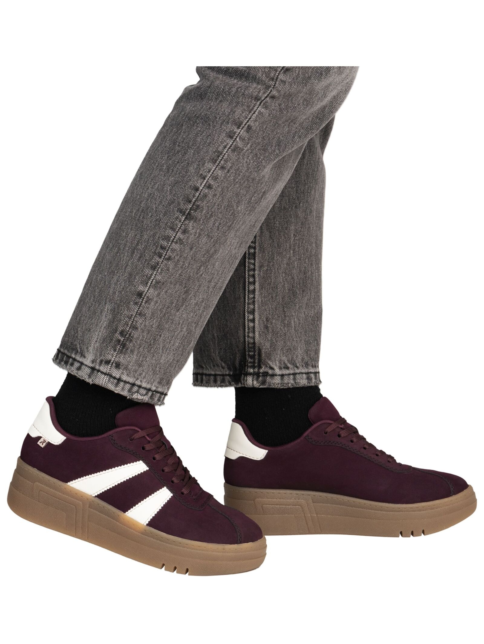 Rieker Plateausneaker »Rieker Sneaker Lederimitat«