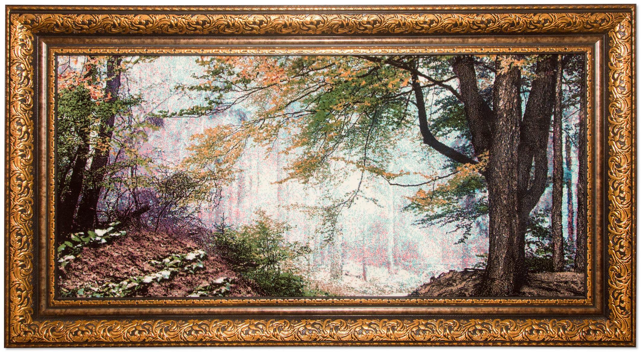 morgenland Wandteppich "Bild-Teppich Figurativ 113 x 64 cm", rechteckig, 6 mm Höhe, besonders weich durch Microfaser