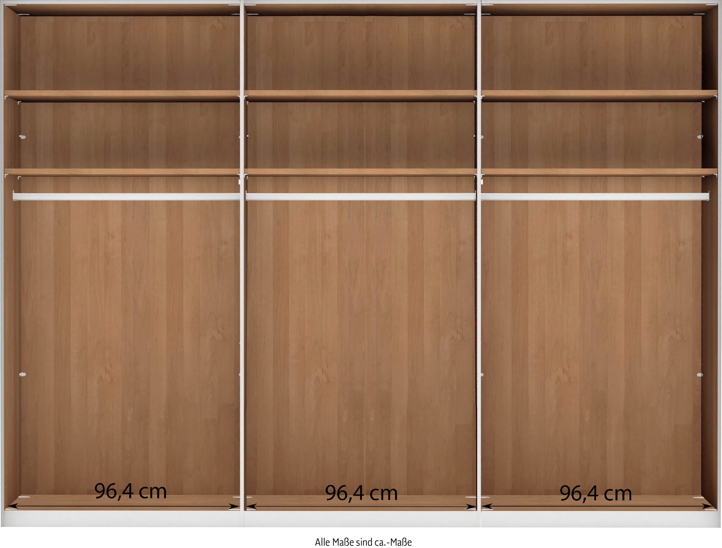 WIEMANN Drehtürenschrank »Cardiff, Massivholztüren in Kombination mit Glas- oder Spiegeltüren«, (4 Breiten, 2 Höhen 216/236cm auswählbar), hochwertiges Design in langlebiger Qualität, viel Stauraum