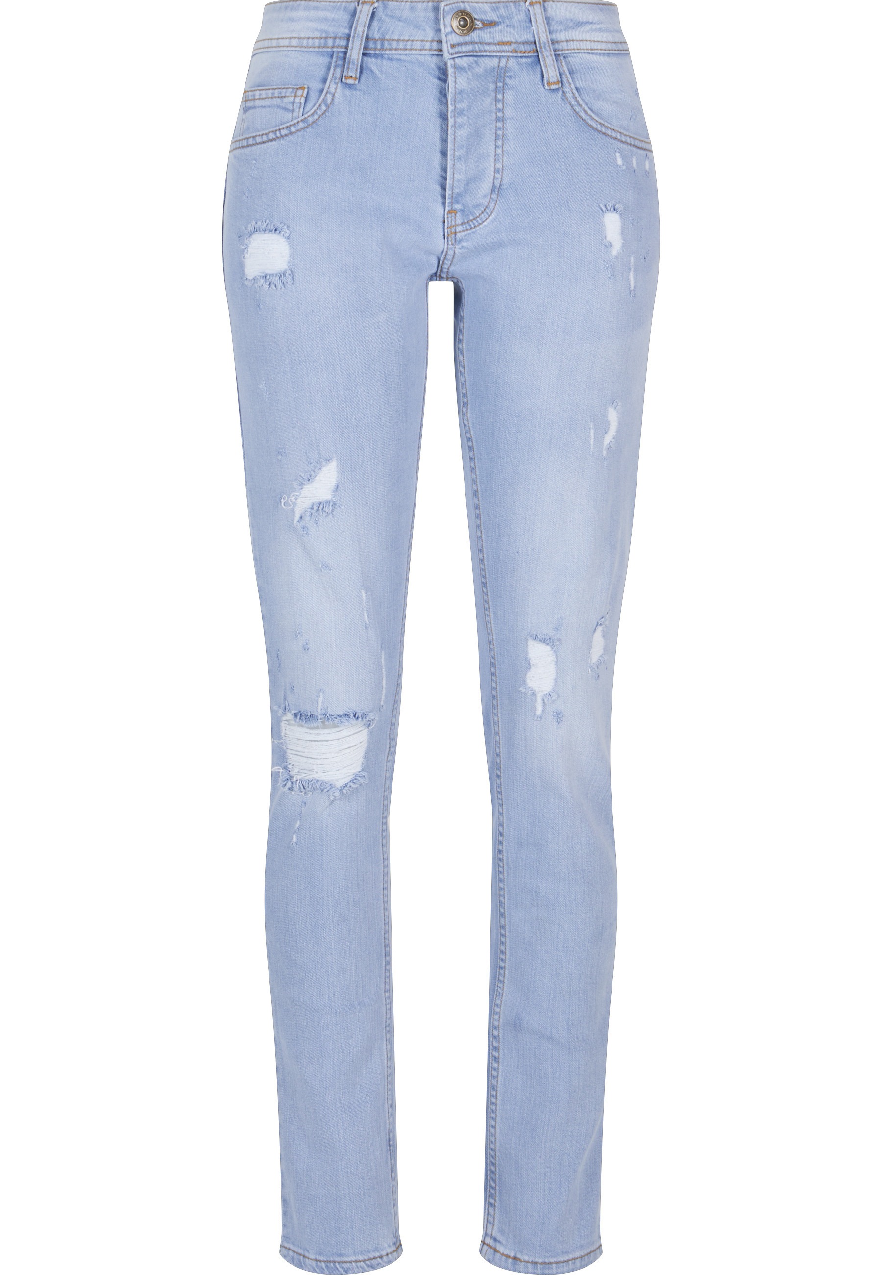 2Y Premium Bequeme Jeans "2Y Premium Herren 2Y Destroyed Slim Fit Denim"