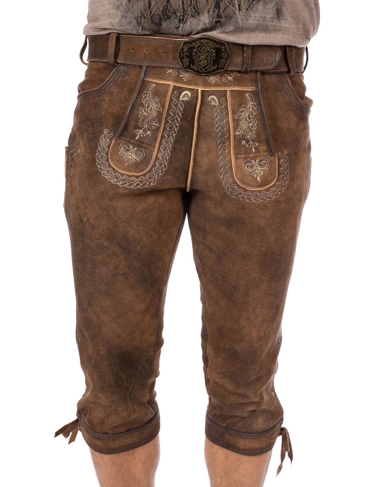 Gwandler Lederhose »Lederhose MICHELBACH-gespeckt«