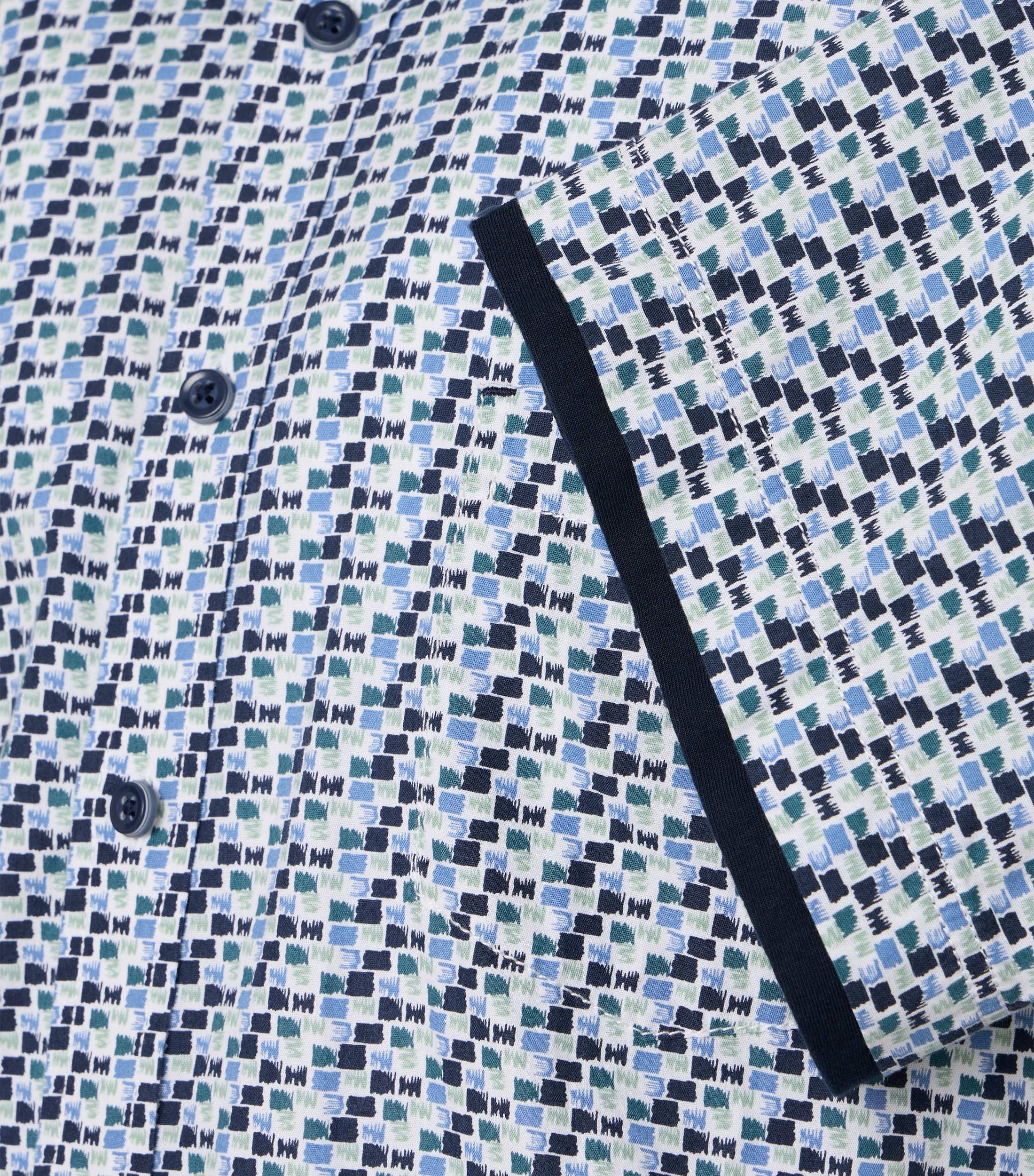 CASAMODA Kurzarmhemd »CASAMODA Freizeithemd Kurzarm Print«