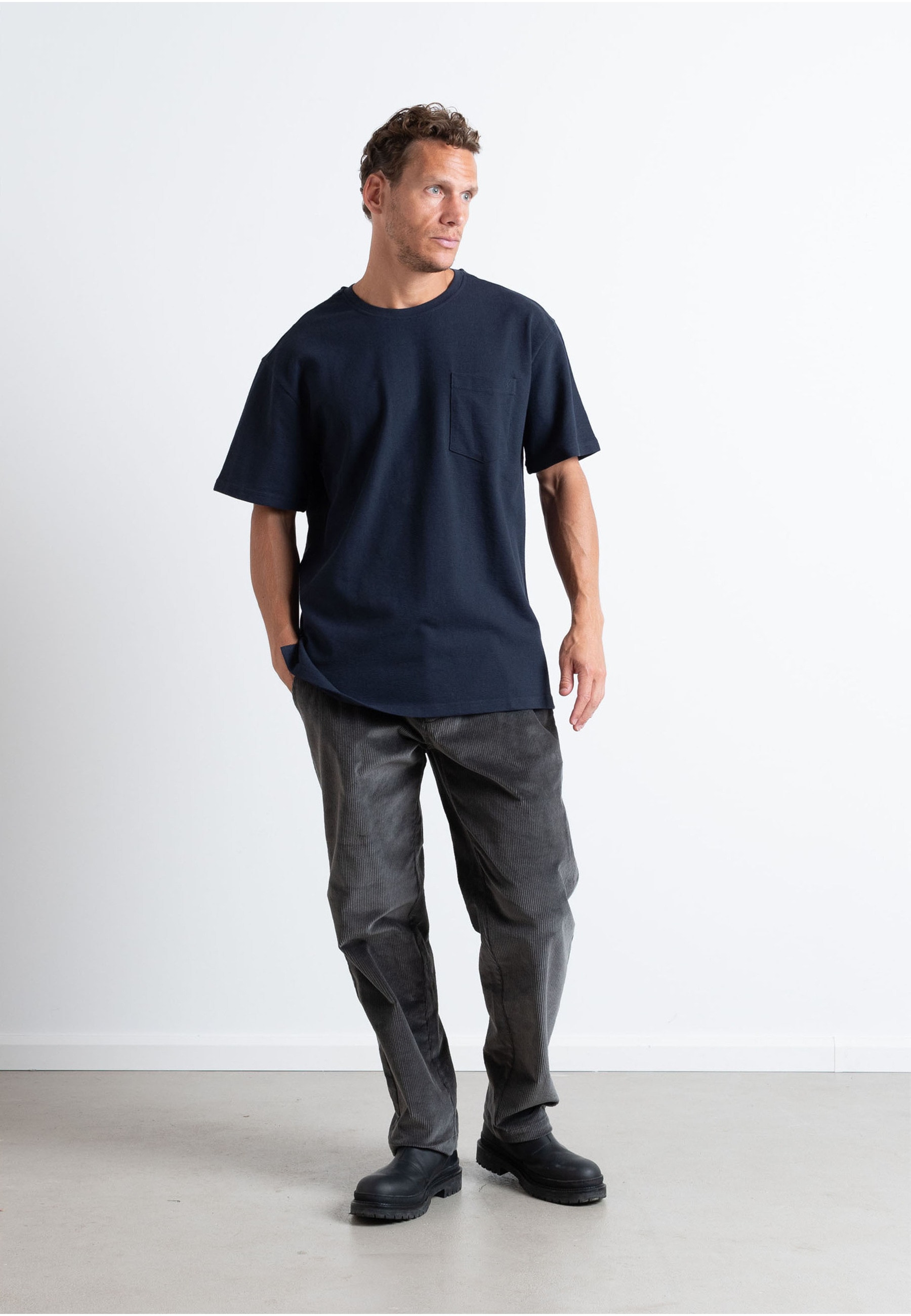 Clean Cut Copenhagen T-Shirt »Clean Cut Copenhagen Calton Structured Tee« 1