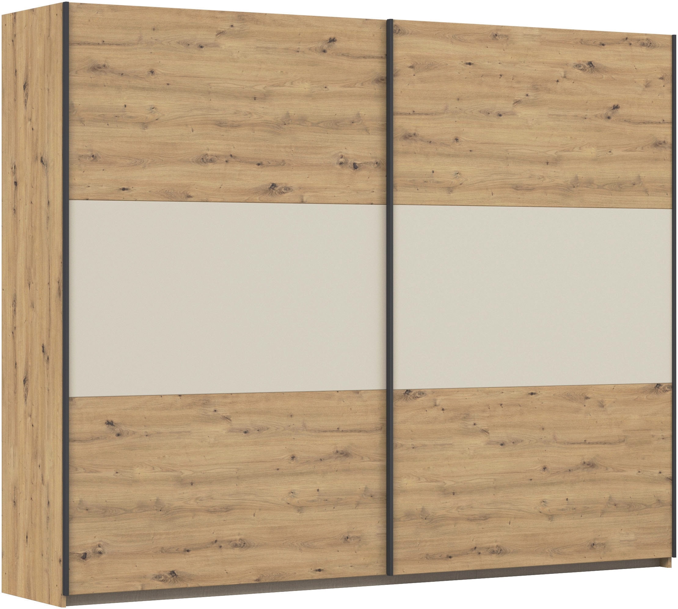rauch 1100000002199 "Kleiderschrank Schrank Garderobe Garderobenschrank Wäscheschrank NEO" 3 verschiedene Ausstattungen BASIC/CLASSIC/PREMIUM (inkl. SOFT-CLOSE), mit großzügigem Stauraum und vielfältigen Farbkombinationen