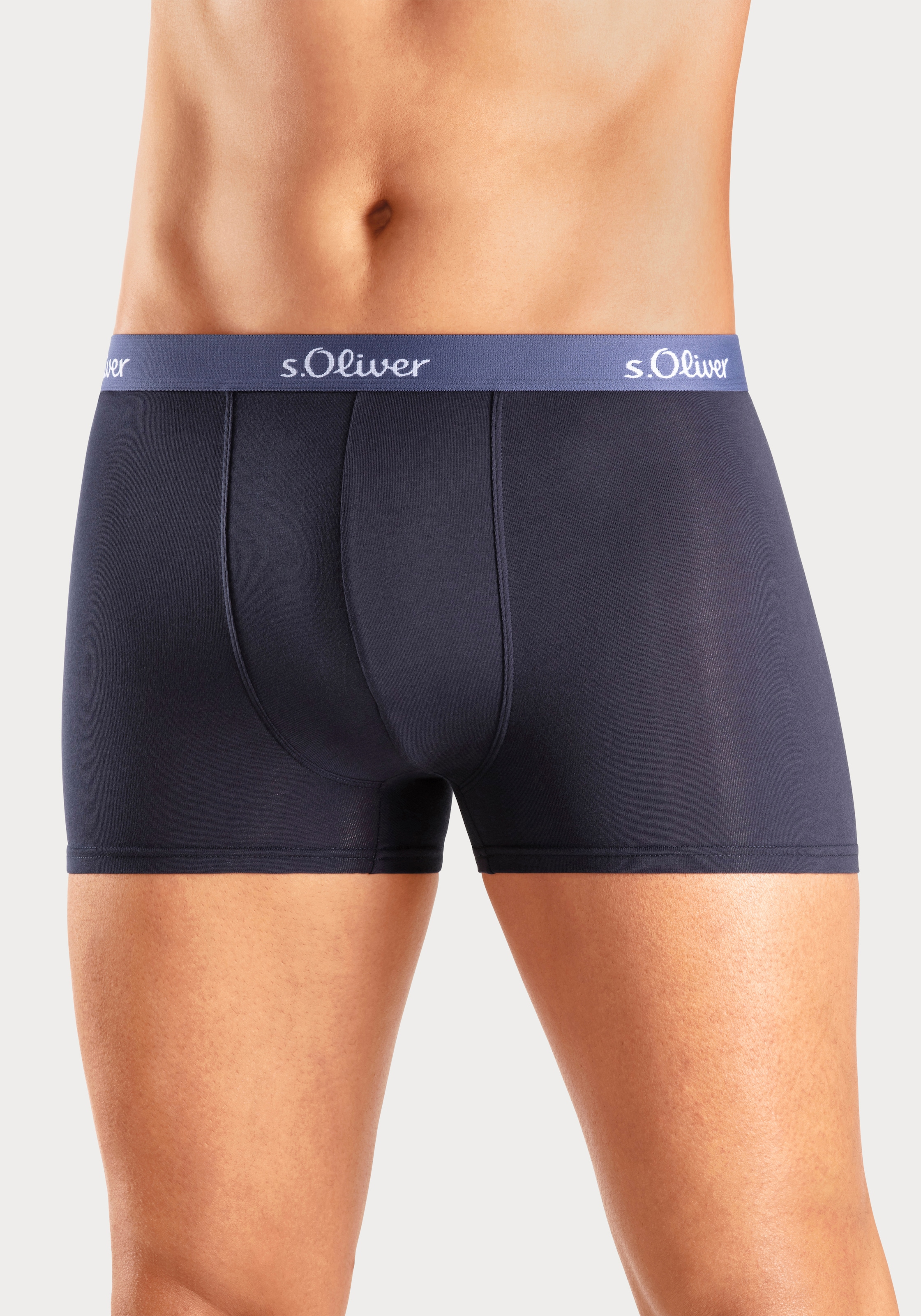 s.Oliver Boxer »Boxershorts für Herren«, (3 St.), klassisches Basic für jeden Kleiderschrank
