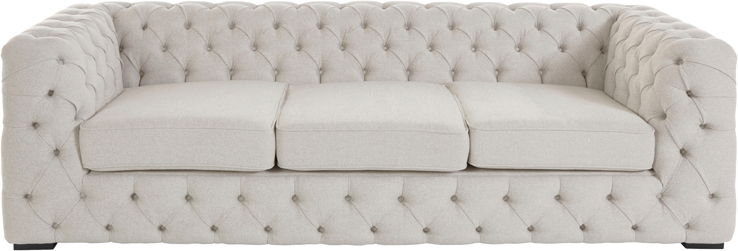 Guido Maria Kretschmer Home&Living Chesterfield-Sofa »Kalina«, klassische Chesterfield-Knopfheftung, sehr hochwertige Verarbeitung