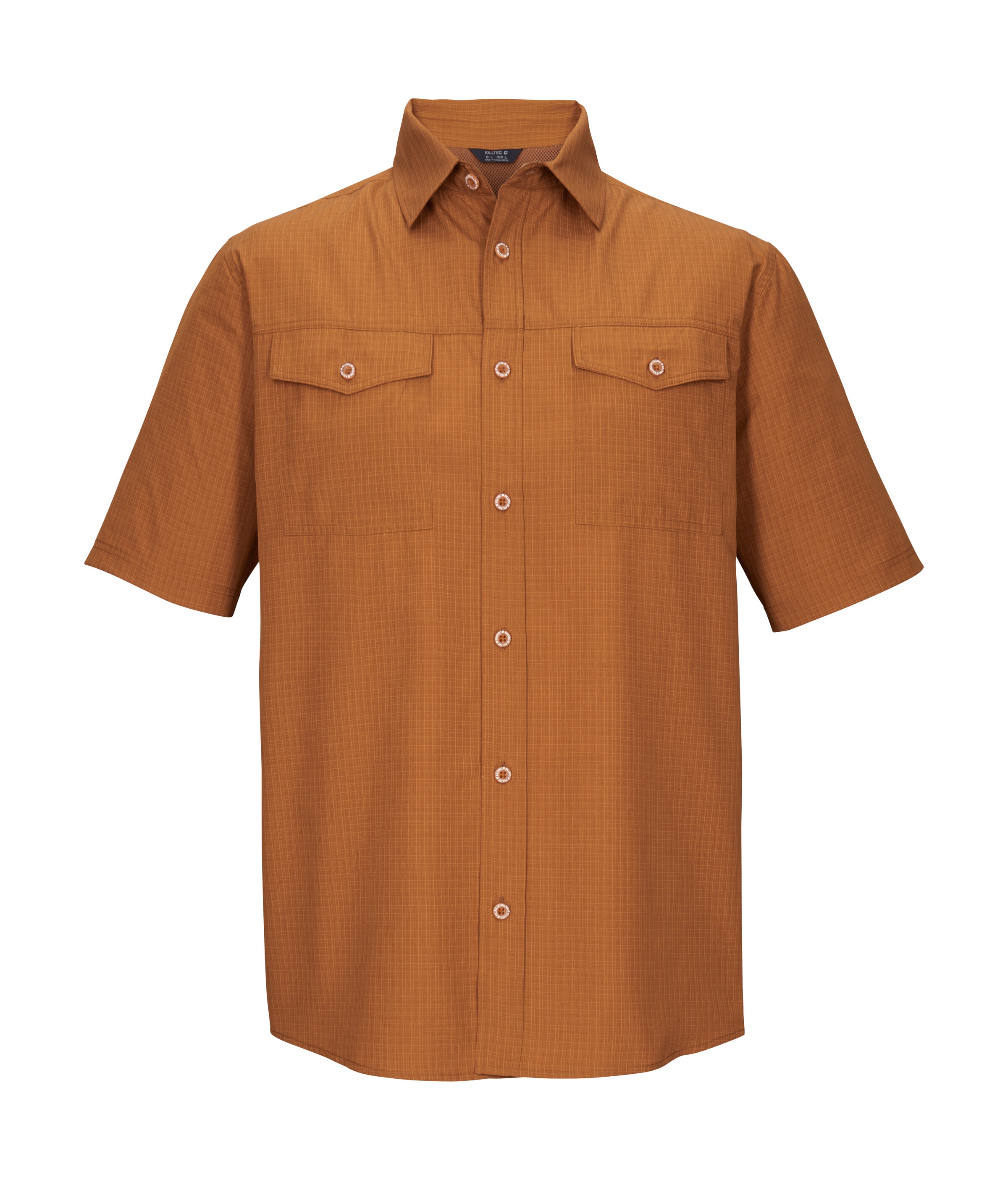 Killtec Funktionshemd "KOS 63 MN WVN SHRT" Schnelltrocknendes Herrenhemd mi günstig online kaufen