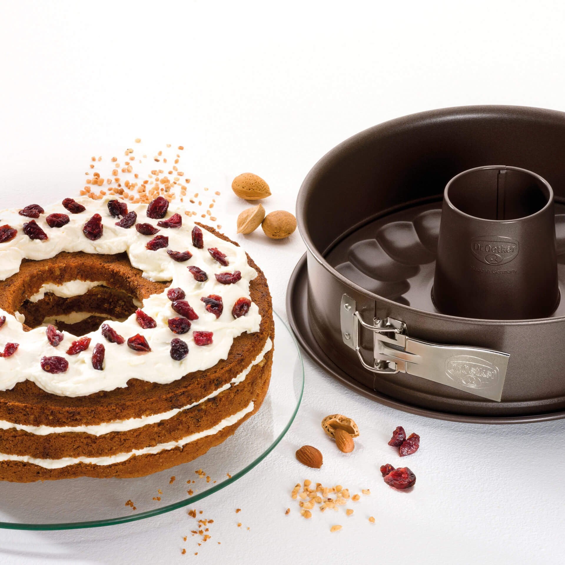 Dr. Oetker Springform »Back-Edition, mit Servier- & Rohrboden«