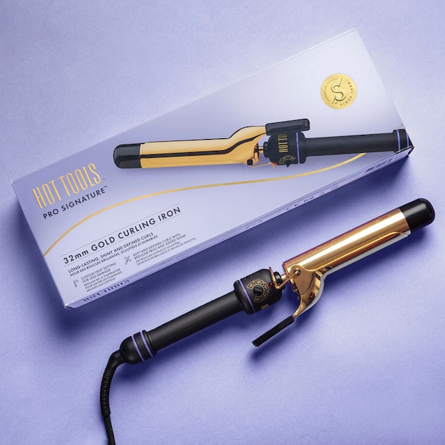 HOT TOOLS Lockenstab »HTIR1576UKE Pro Signature Gold«, 32 mm, Dual-Stecker  für GB/EU kaufen | BAUR