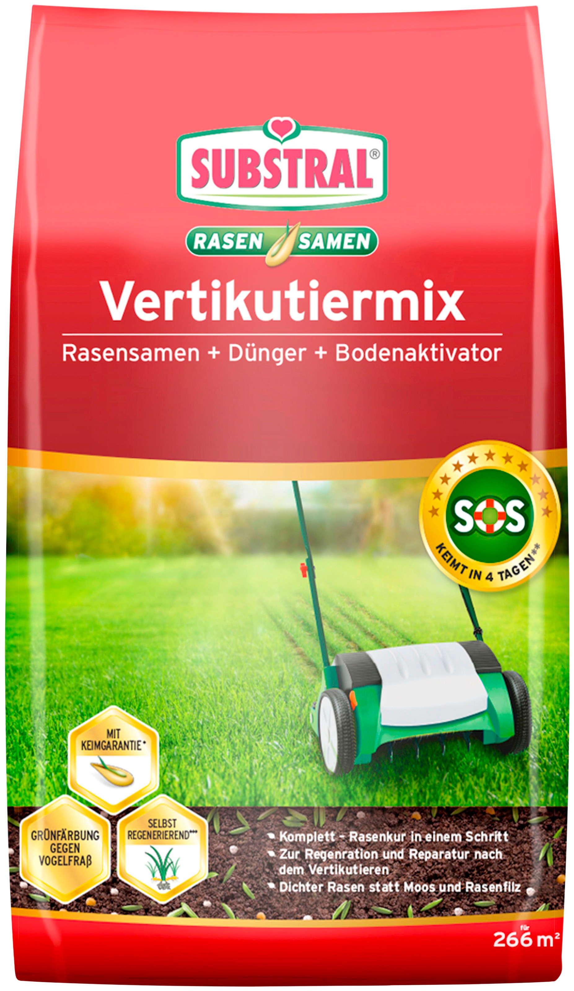 Substral Rasensamen »Vertikutiermix«, für 266 m² kaufen