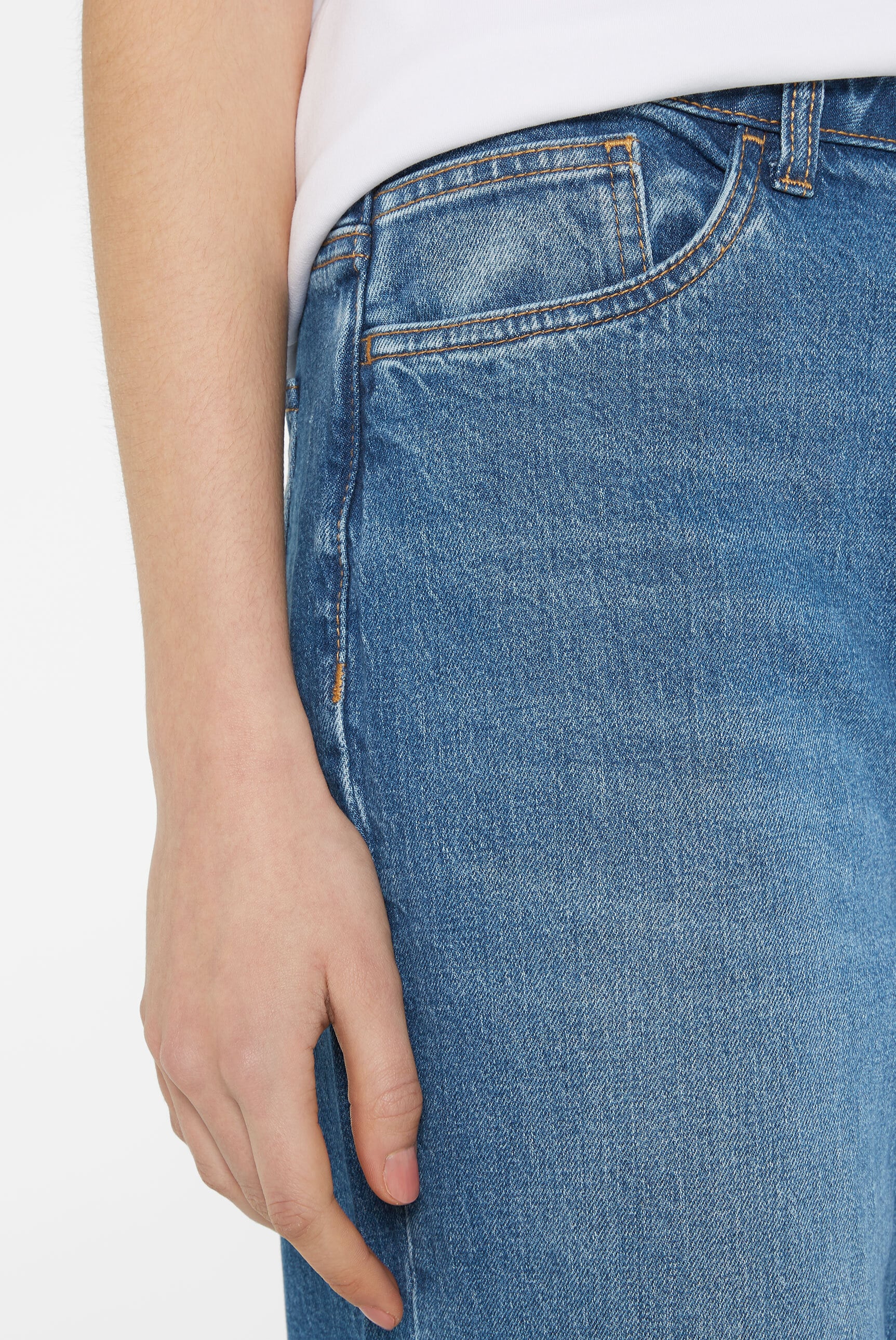 SENSES.THE LABEL Regular-fit-Jeans, mit hoher Leibhöhe
