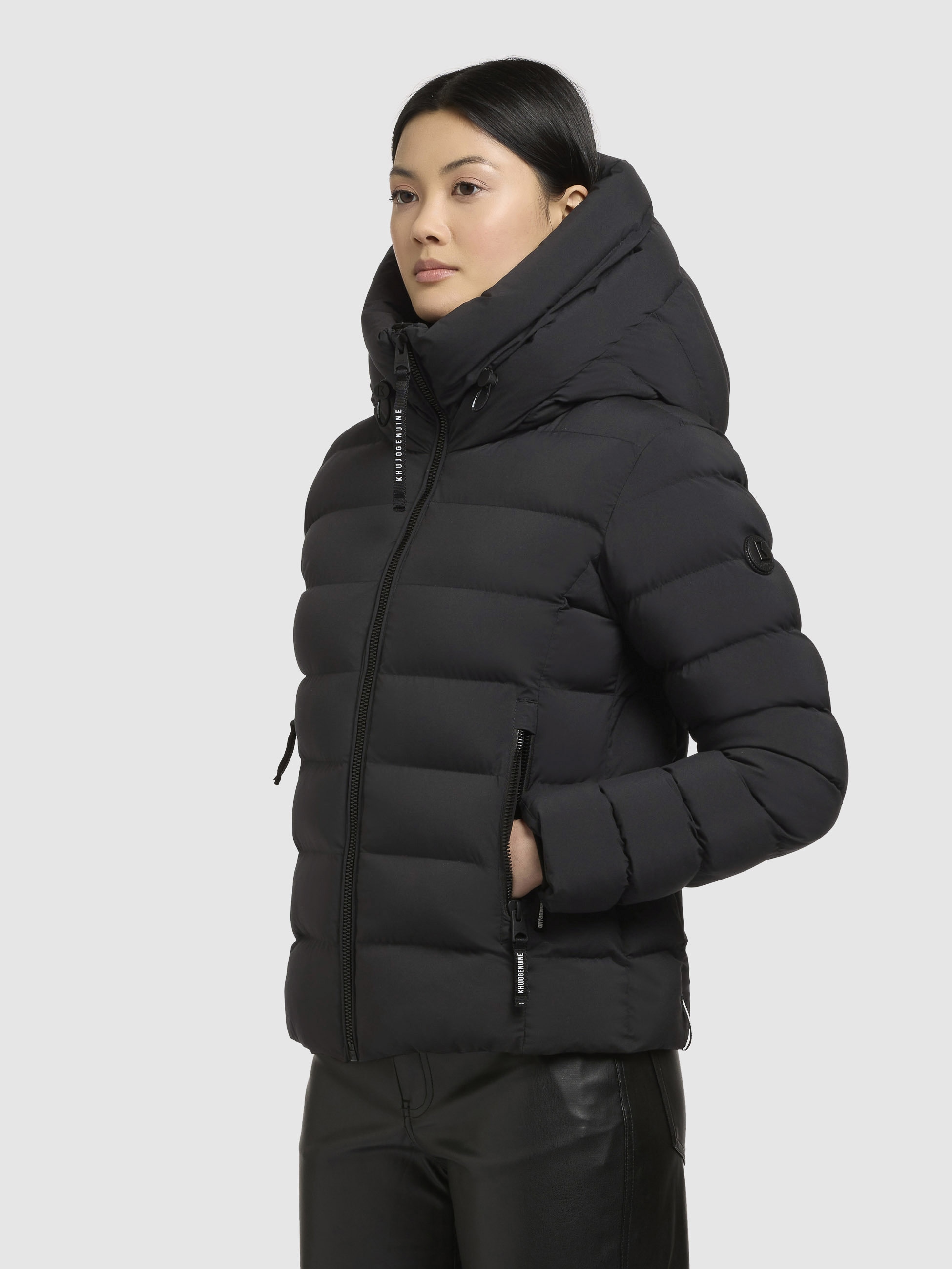 khujo Steppjacke »VADEA«, mit Kapuze