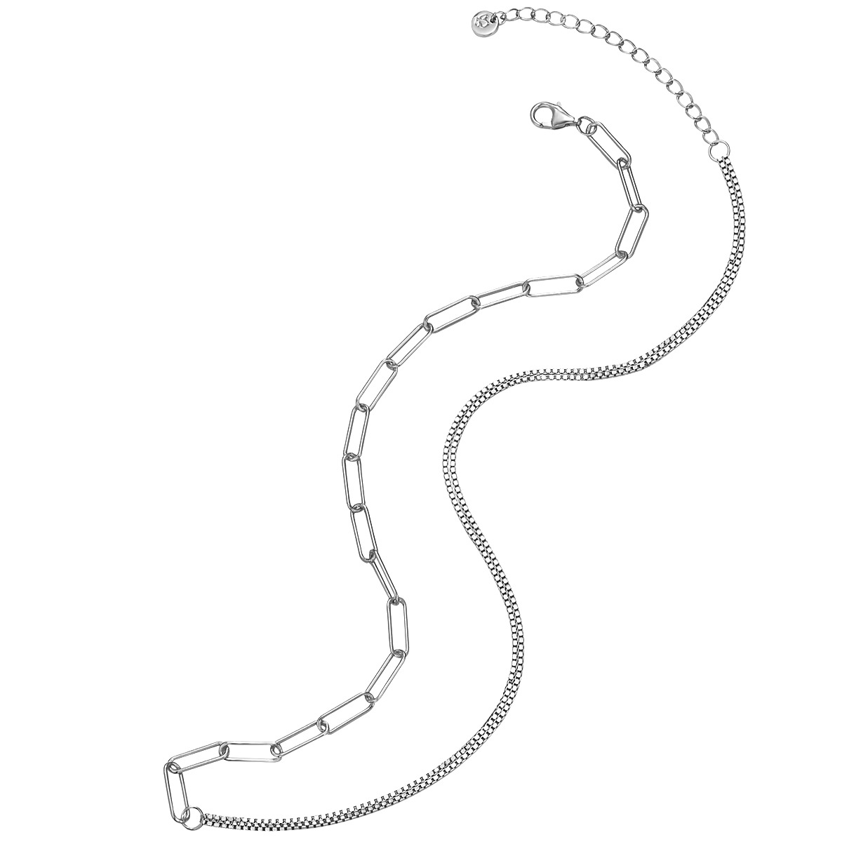 Glanzstücke München GSM801 Link Chain Silver 45cm 2