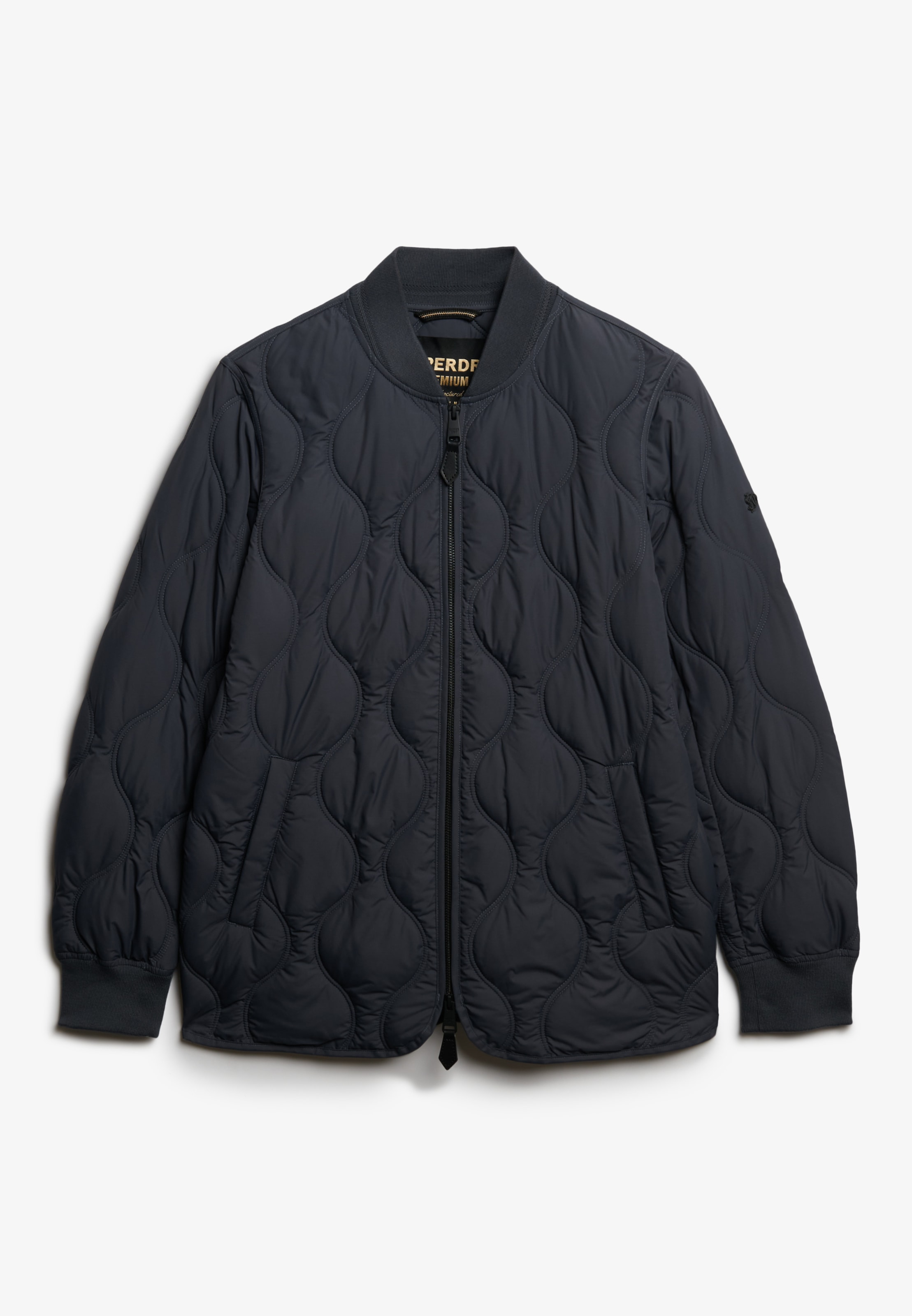 Superdry Steppjacke "SHORT QUILTED LINER JACKET" ohne Kapuze günstig online kaufen