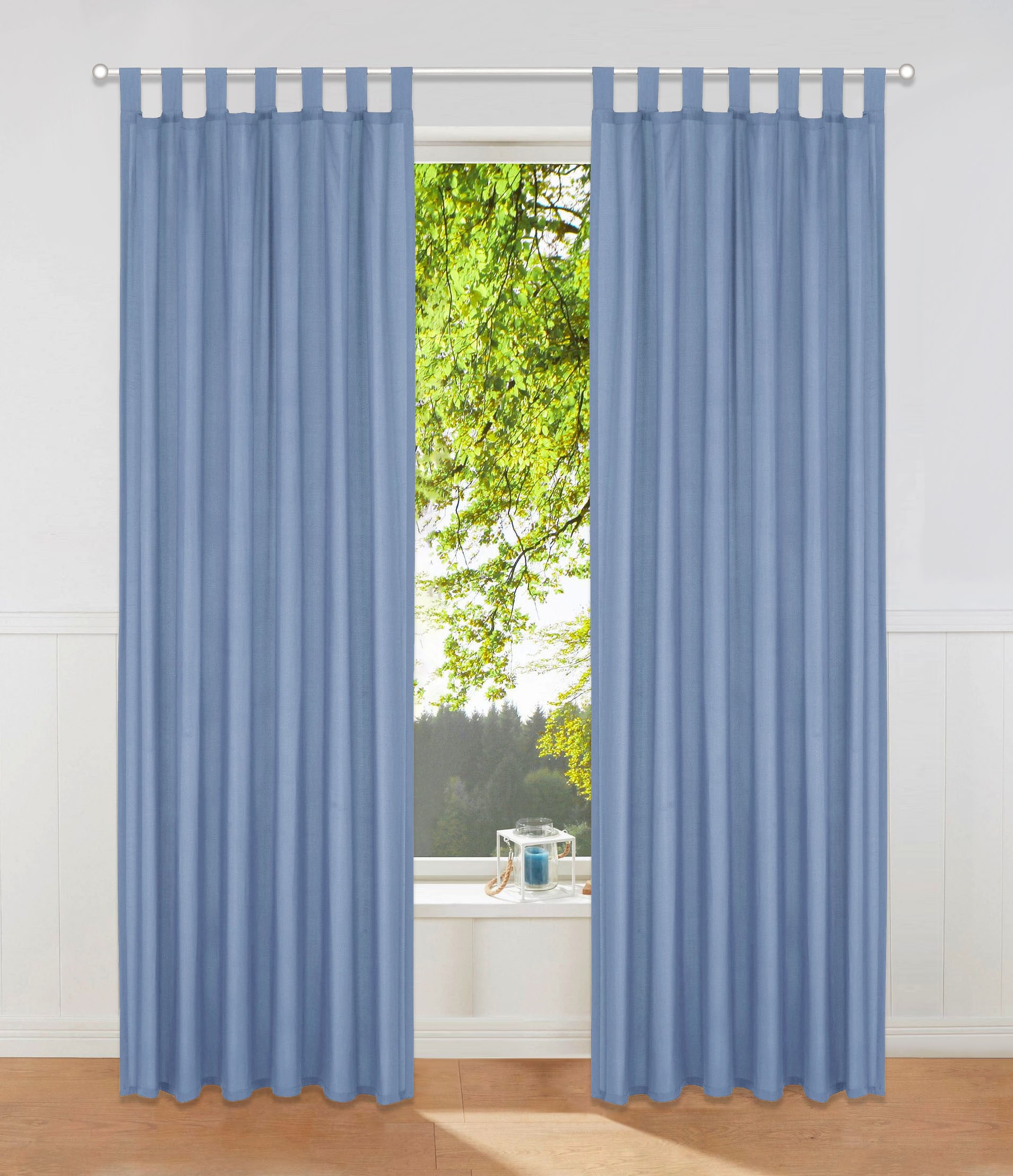 OTTO home Vorhang "Parry" Schlaufen 2 Stk. tlg. 2-er Set, blickdicht, monoc günstig online kaufen