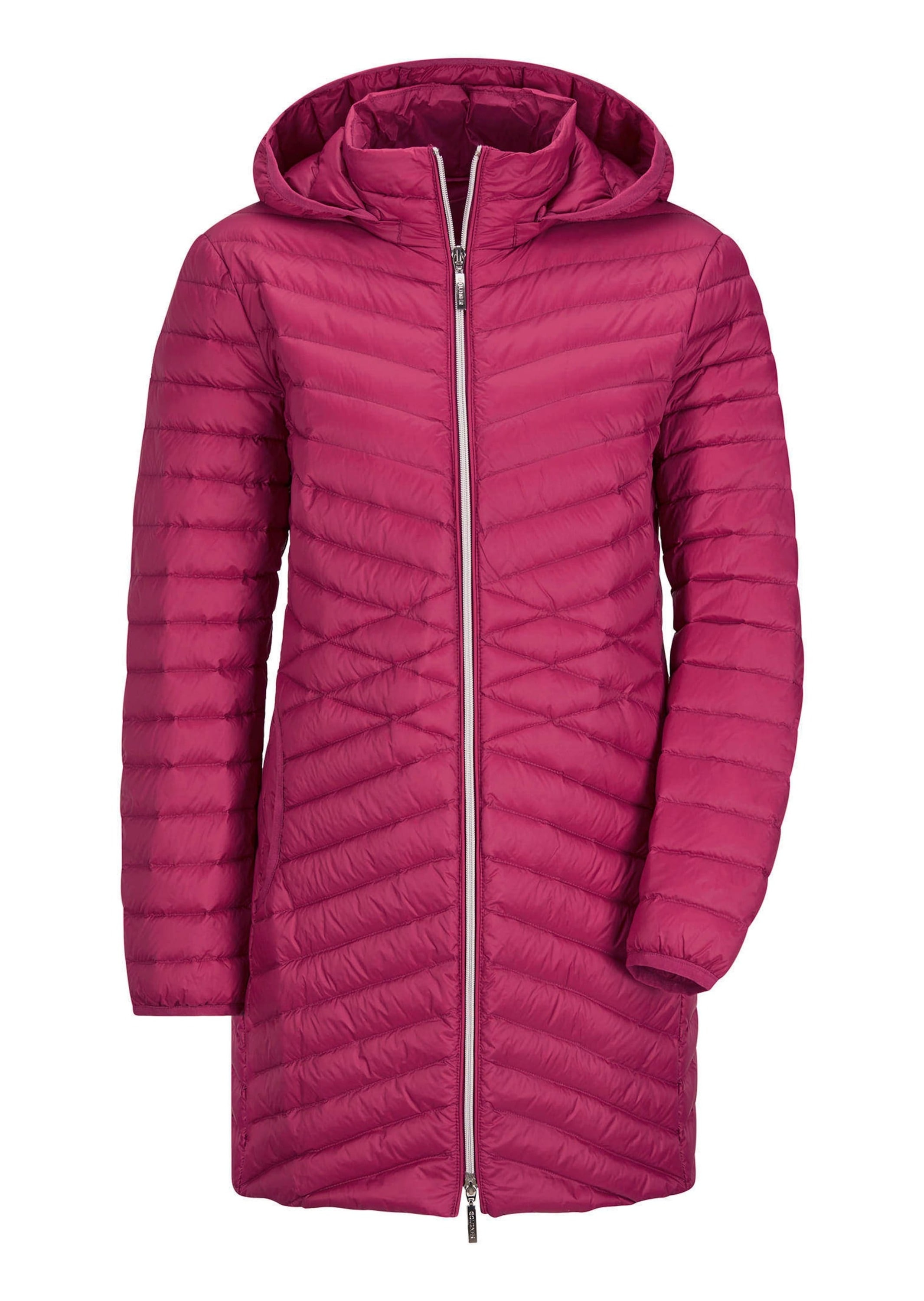 GOLDNER Winterjacke "Kurzgröße Gefütterter langer Mantel mit Kapuze" günstig online kaufen