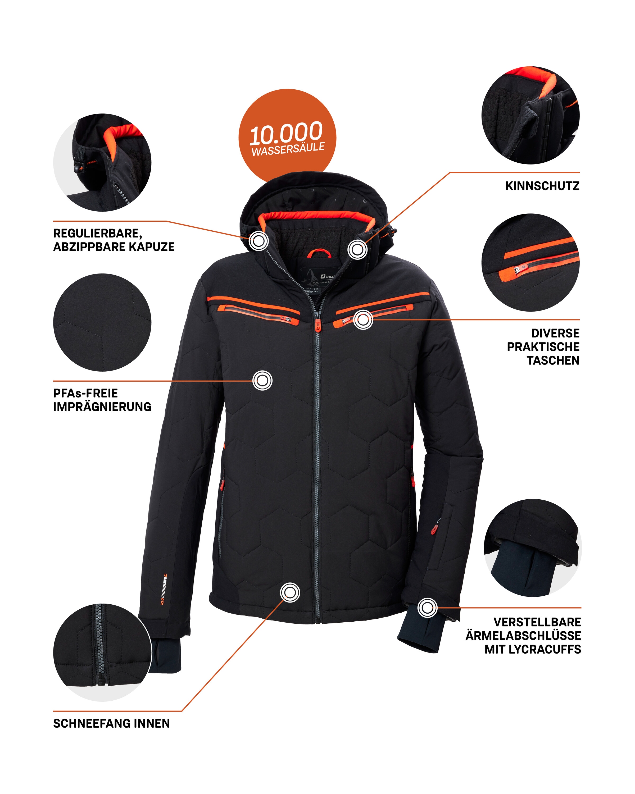 Killtec Skijacke »KSW 68 MN SKI JCKT«