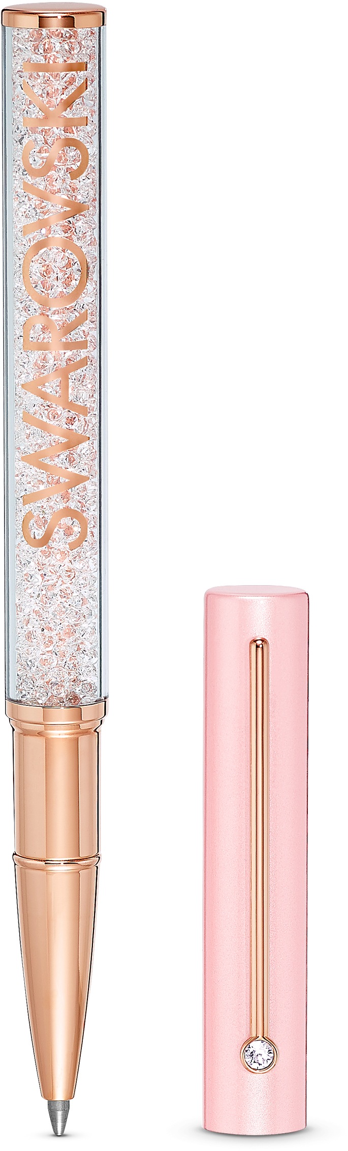 BAUR vergoldet, 5568756« | Swarovski Gloss, Rosé rosa, Kugelschreiber »Crystalline