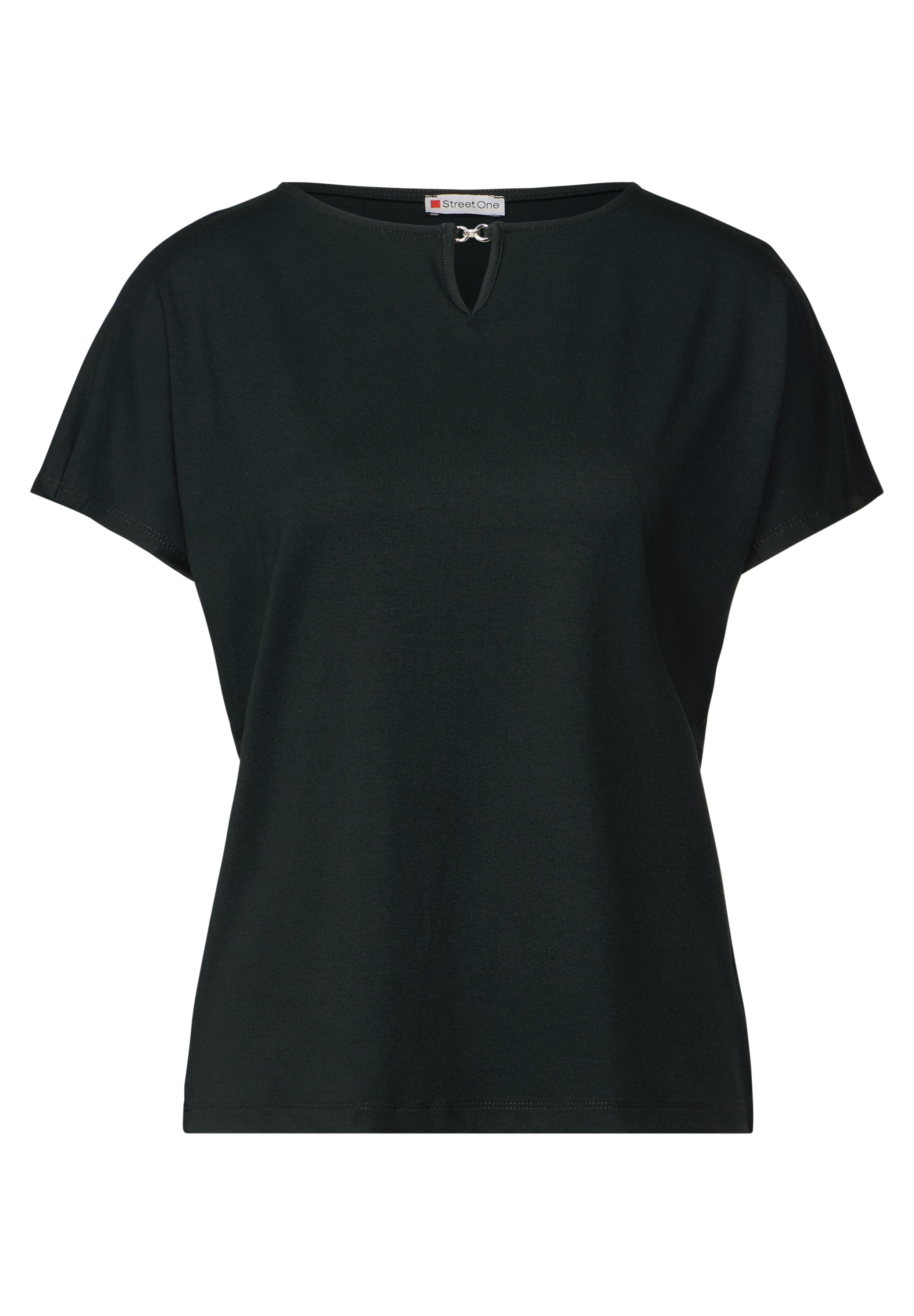 STREET ONE Shirttop, mit Cut-Out Detail